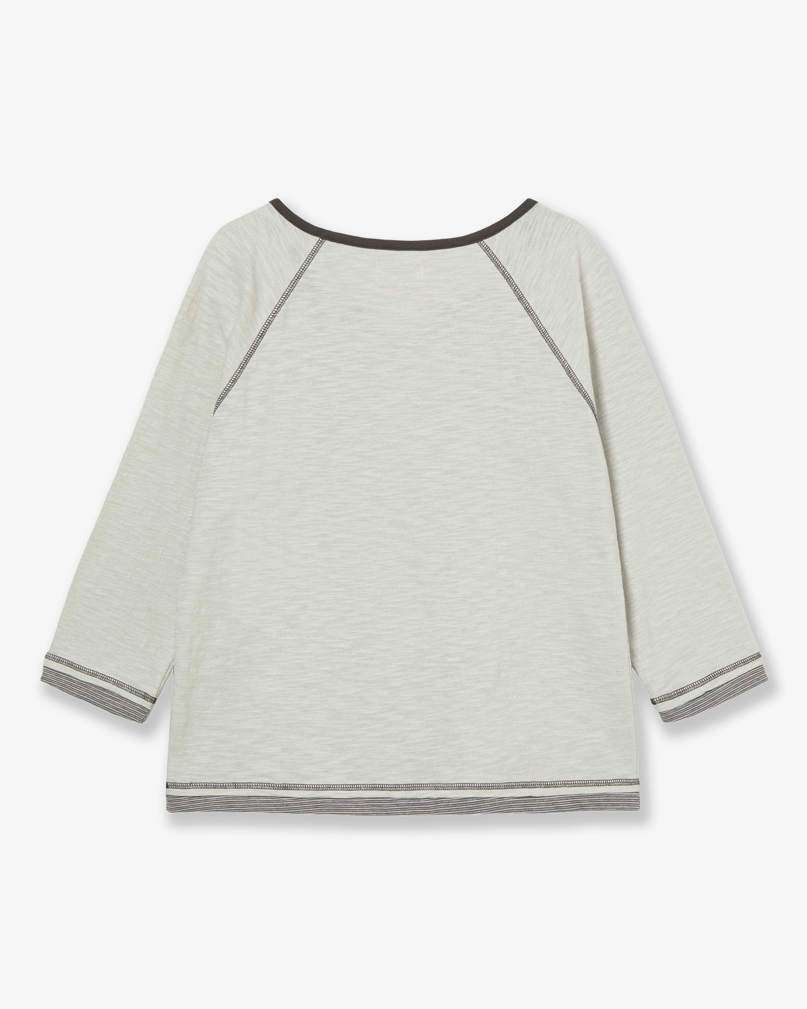 LAYERED SLEEVE TEE [IVORY]