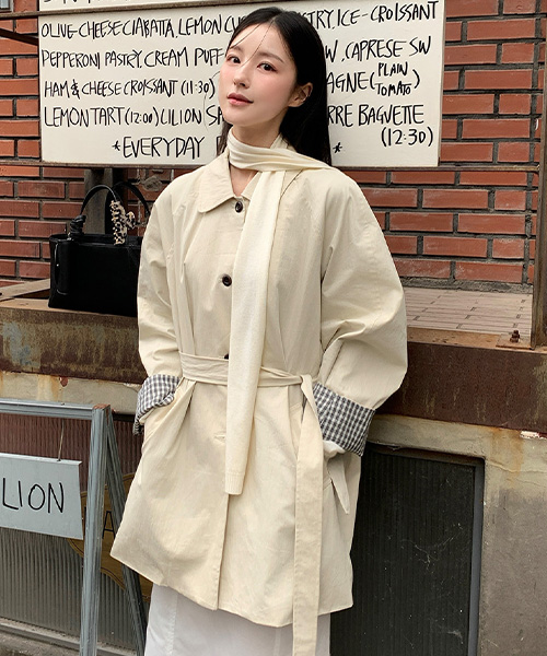 MAISON COTTON SINGLE Куртка Бежевый