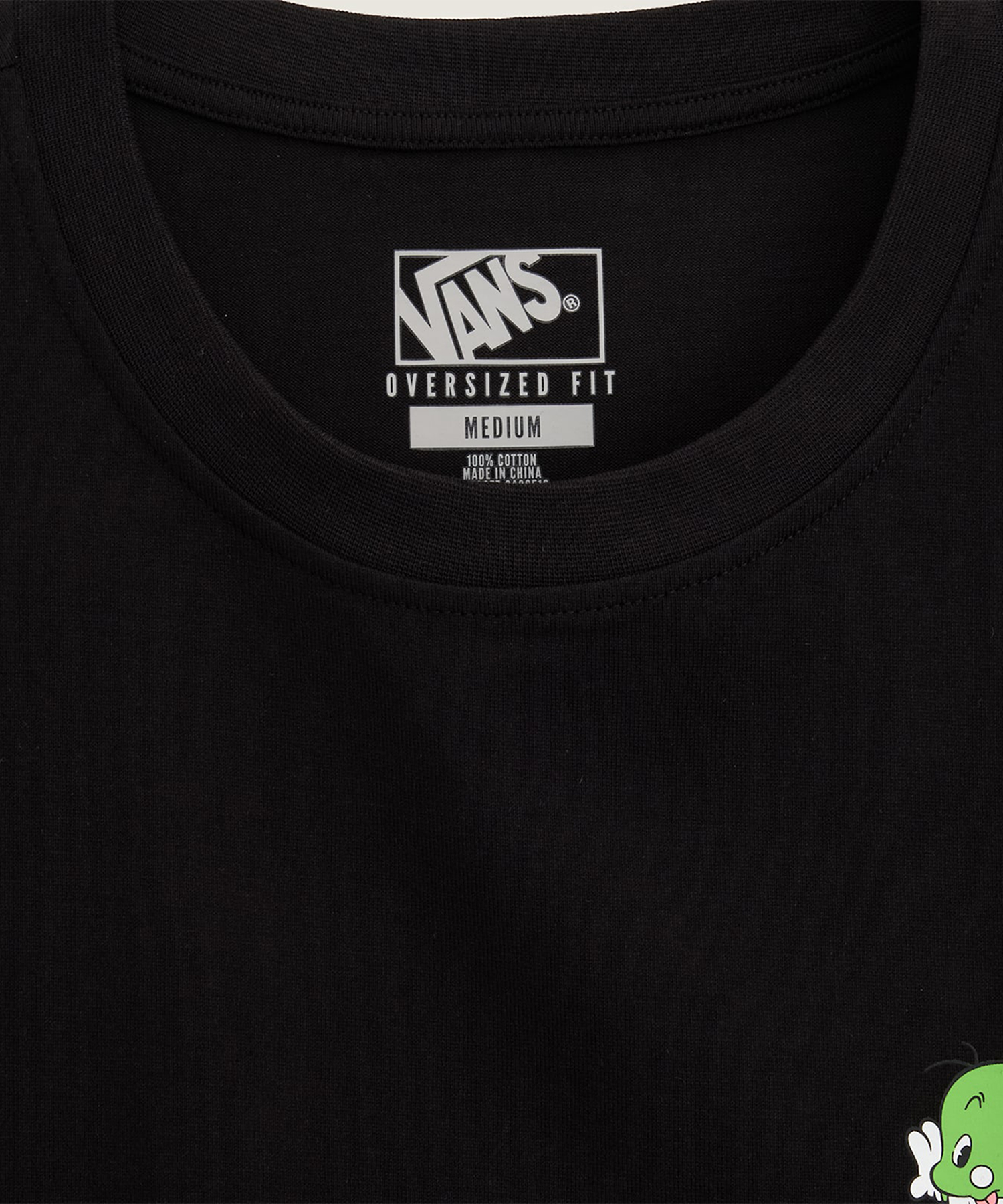 DOOLY KOREA круглый вырез SS TEE - черный