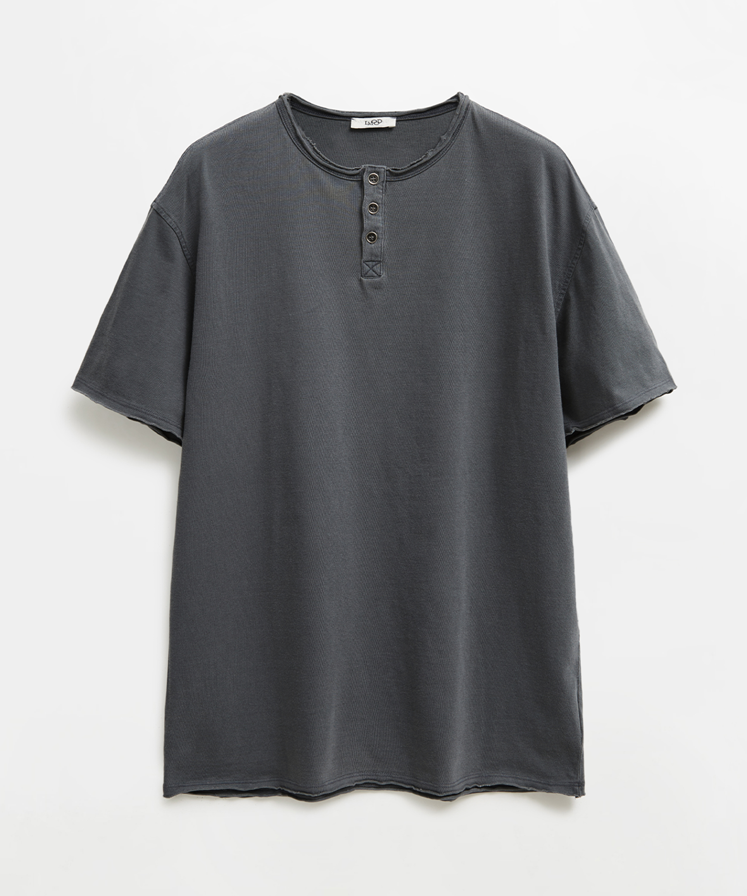 ELLIOT Garment Henley Neck футболка (2 COLOR)