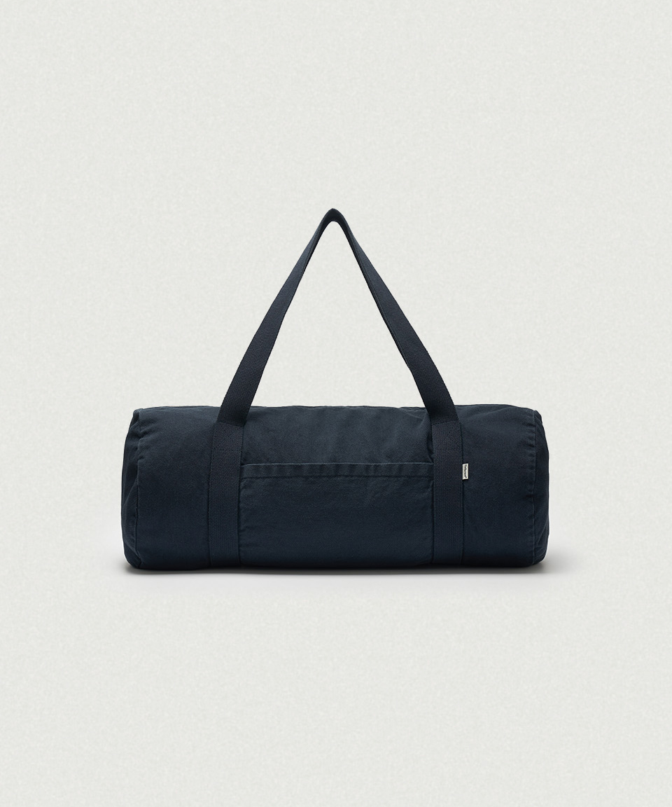 бледный Logo Duffle сумка Large_Navy