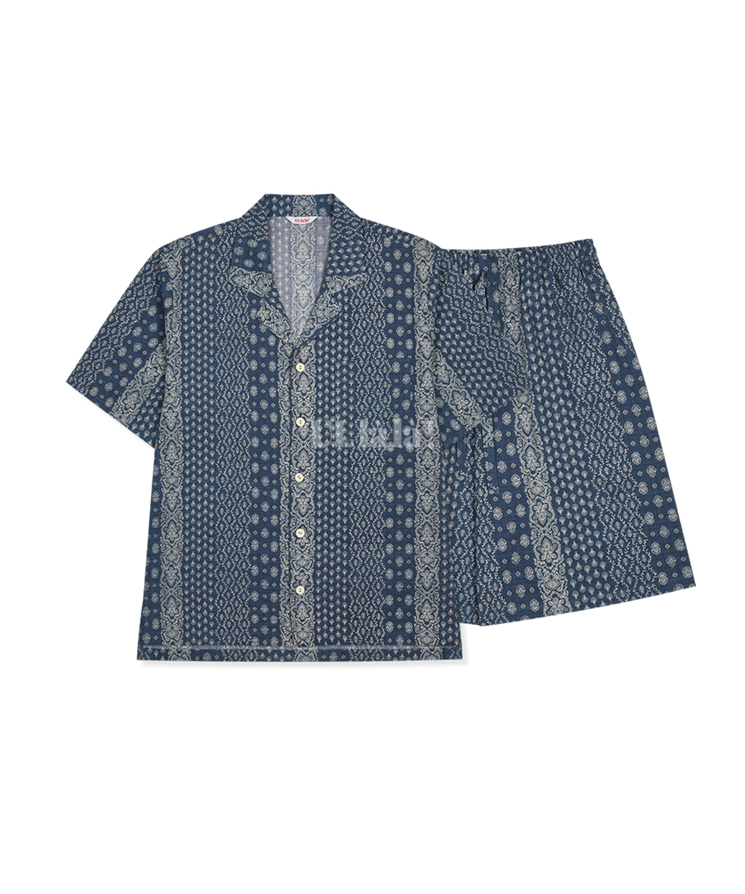 Мужская пижама с футболкой Sendy Navy (32s)