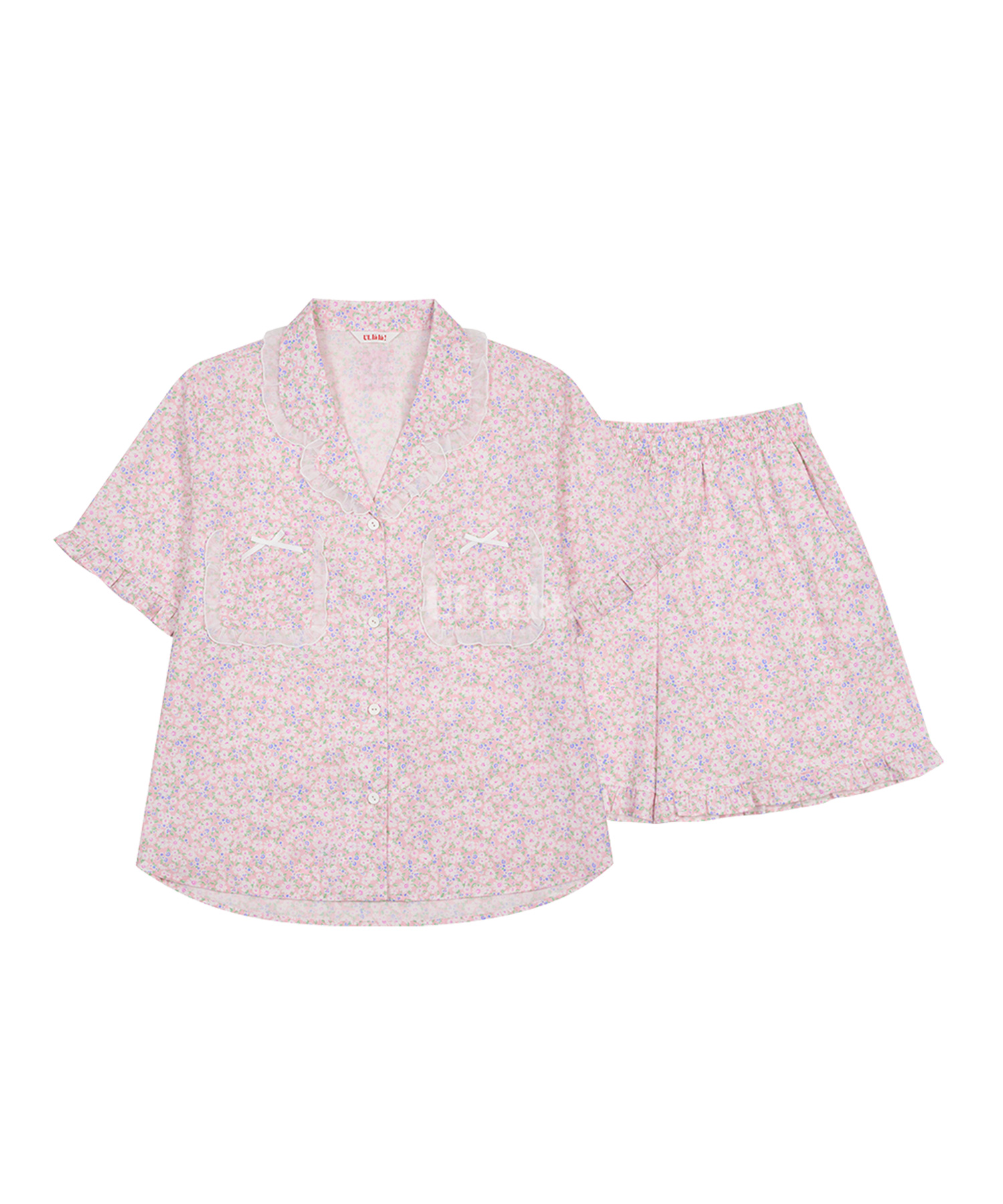 Женская пижама с коротким рукавом Rona, pink (40s)