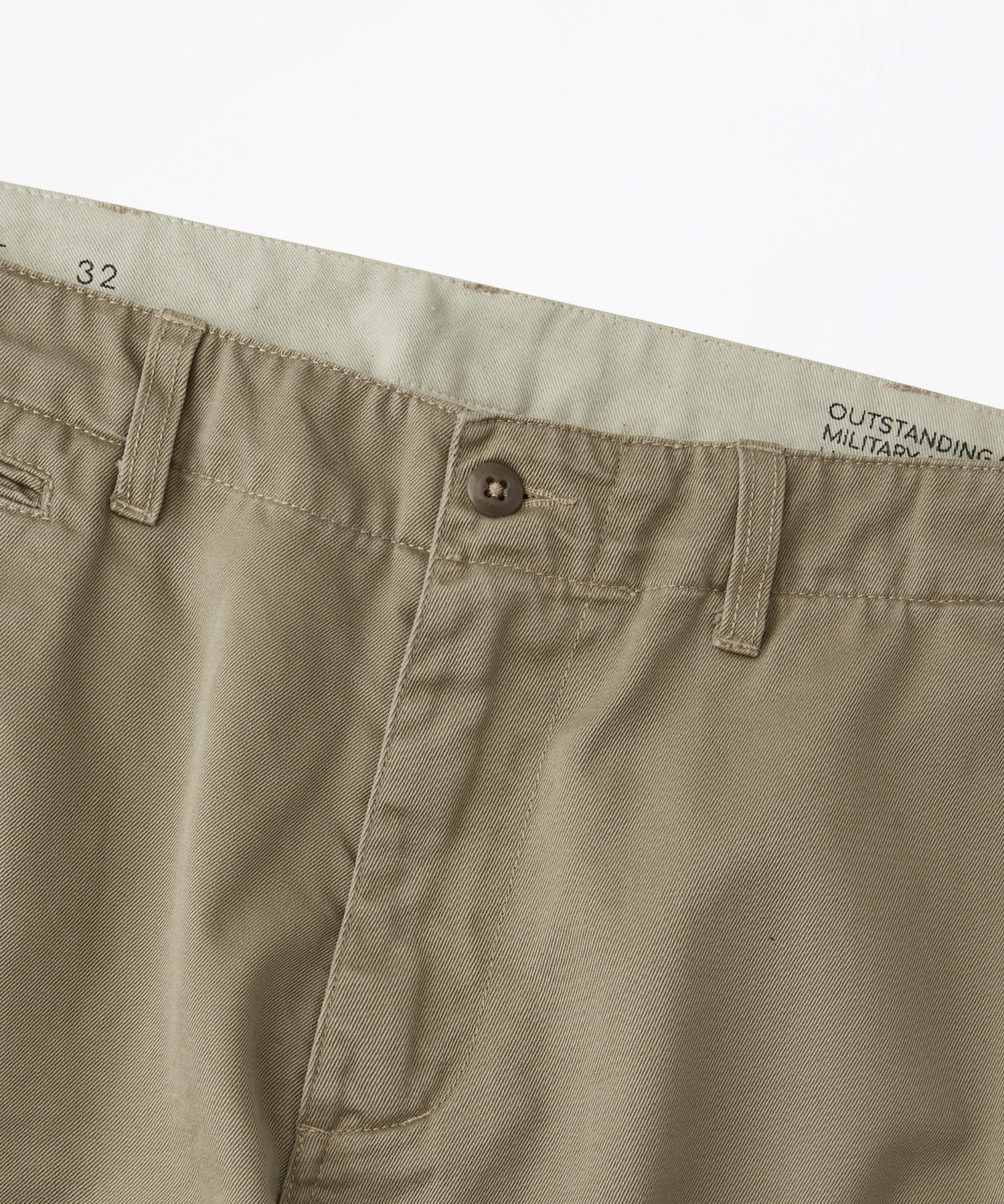 Чино-шорты Officer Repair Khaki