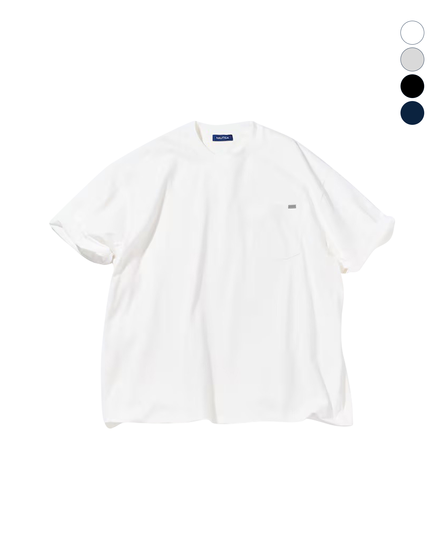Футболка с hidden-логотипом и карманом (4 colors) JTS5916