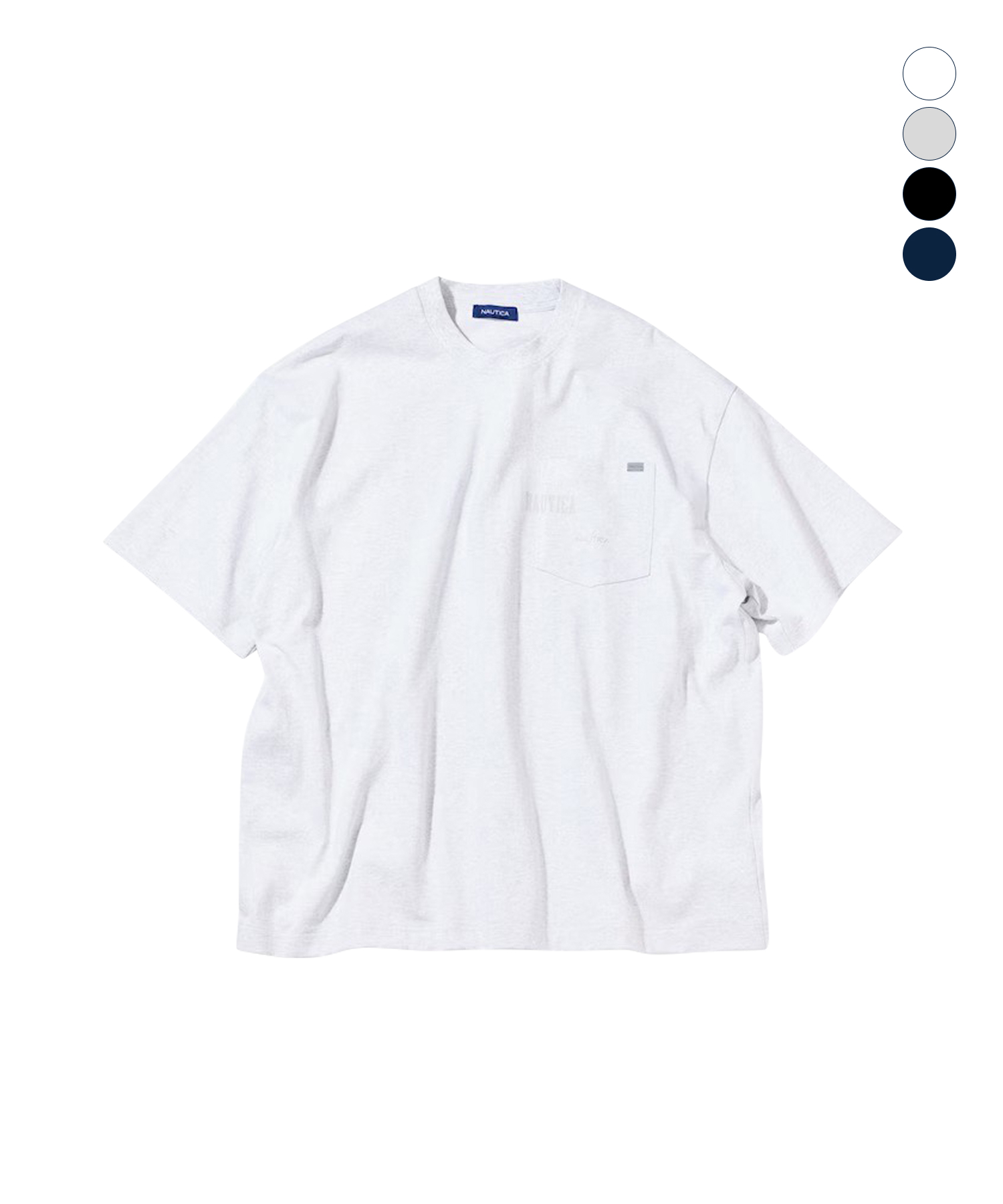 Футболка с hidden-логотипом и карманом (4 colors) JTS5916