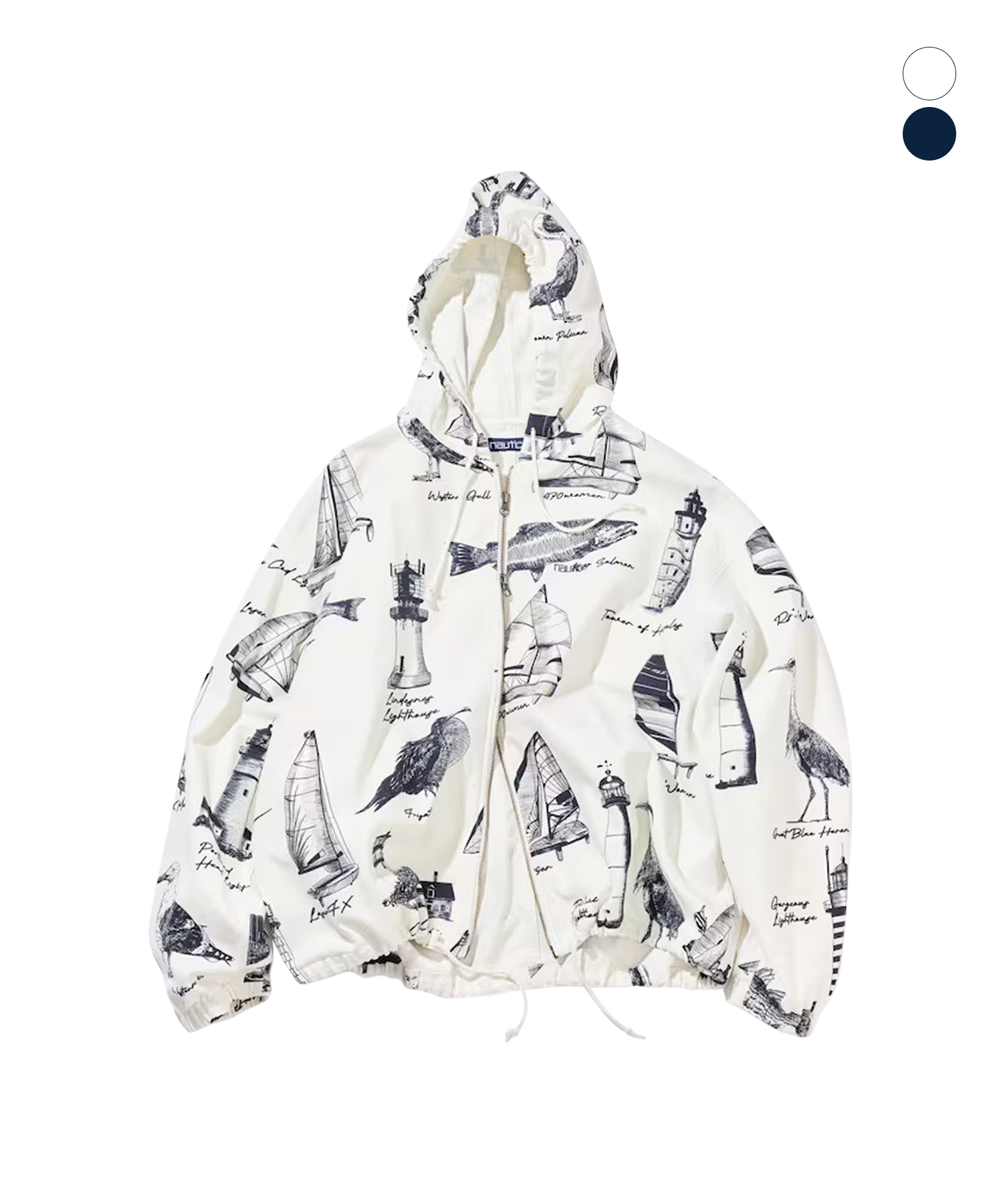 Ocean Print худи-куртка 2 цвета JJK1356