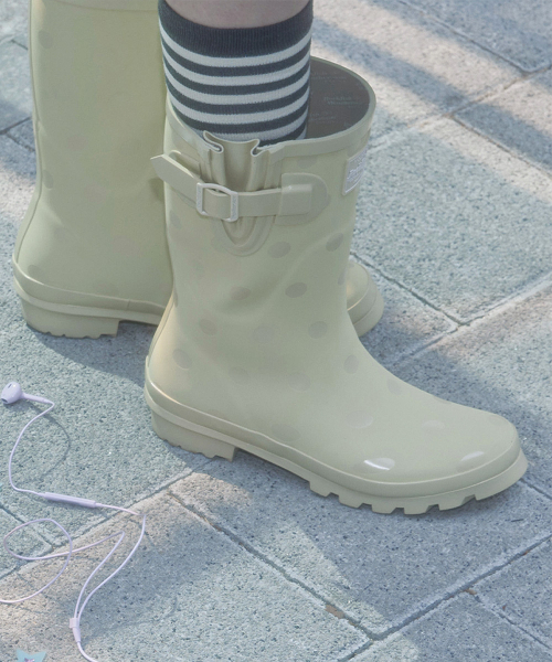 MUSINSA公式 | ROCKFISH WEATHERWEAR ORIGINAL RAIN BOOTS SHORT(DOT