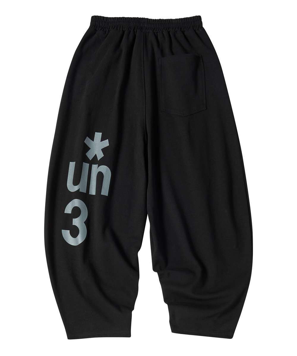Untitled Symbol Balloon Sweatpants Black
