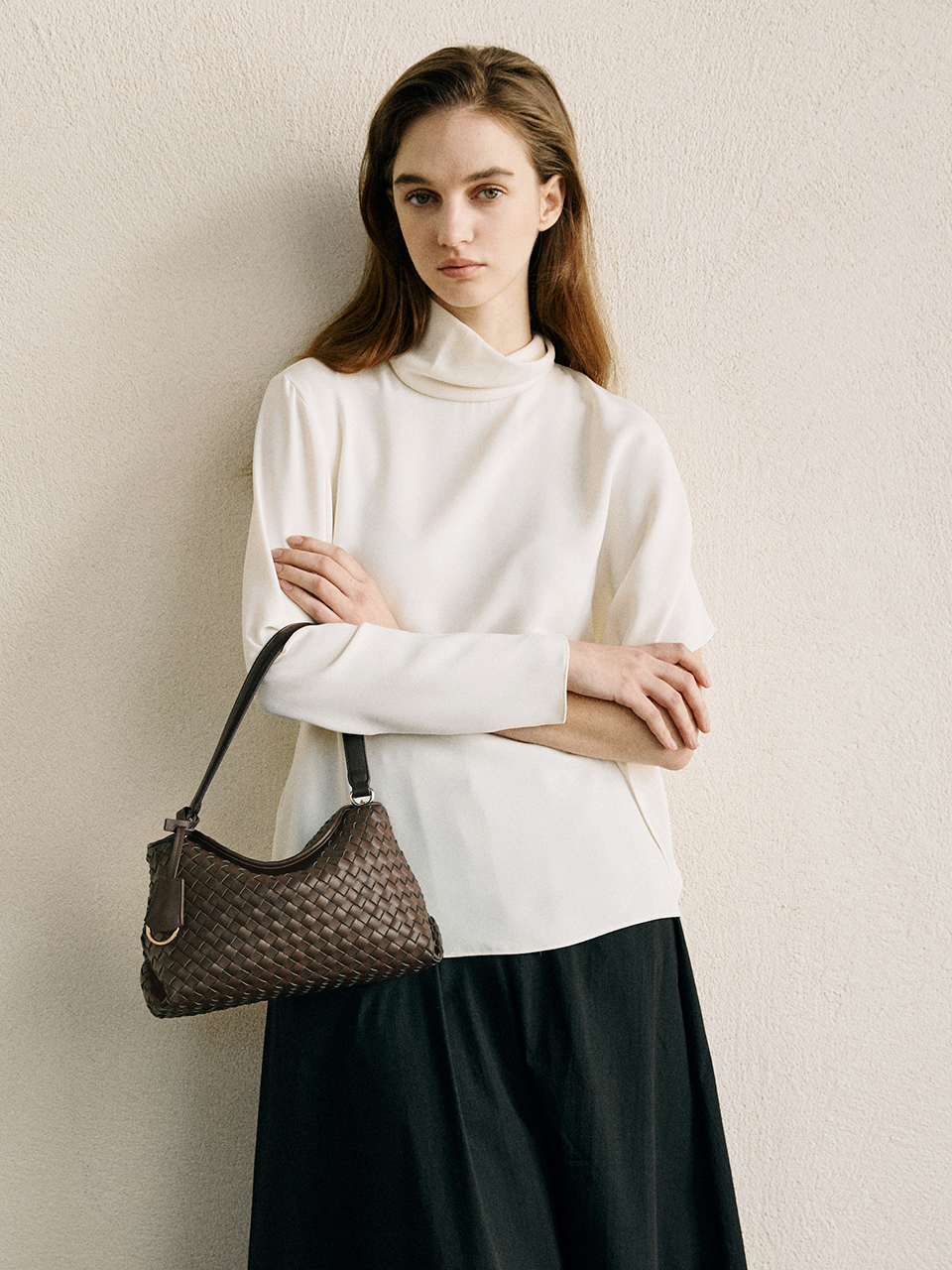 TRESSE BAG _ brown 3way
