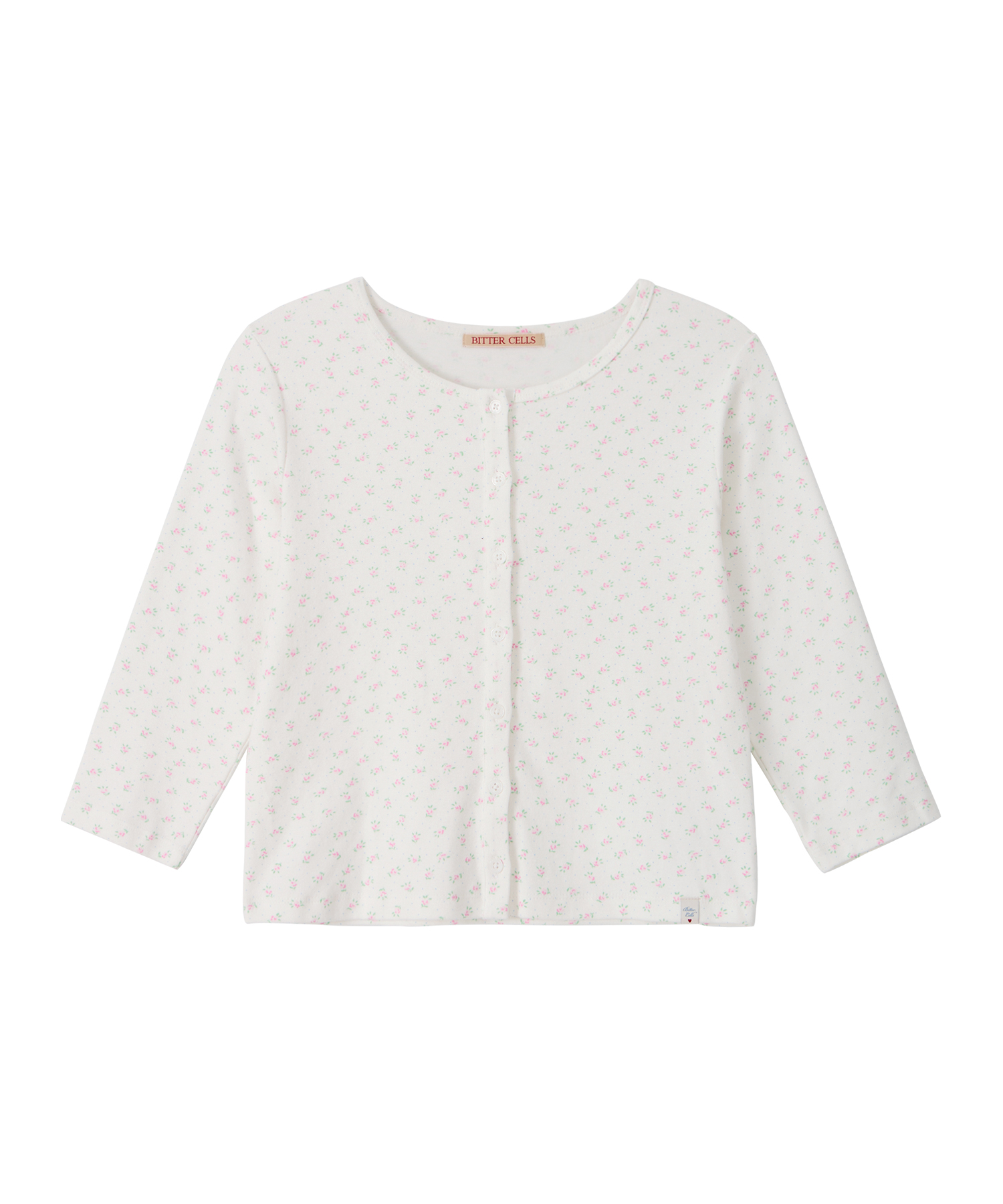 Essential 3/4 Sleeve Cardigan-Ivory