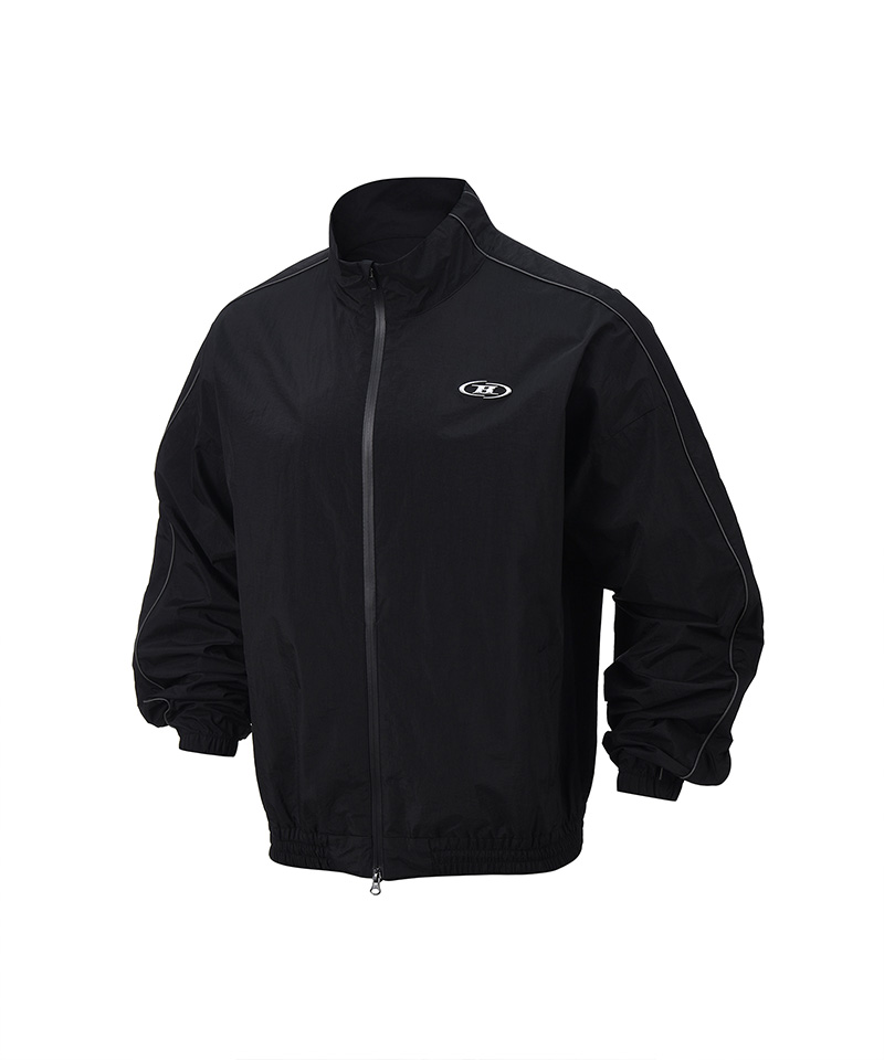 CHROME B WARM UP JACKET [BLACK]