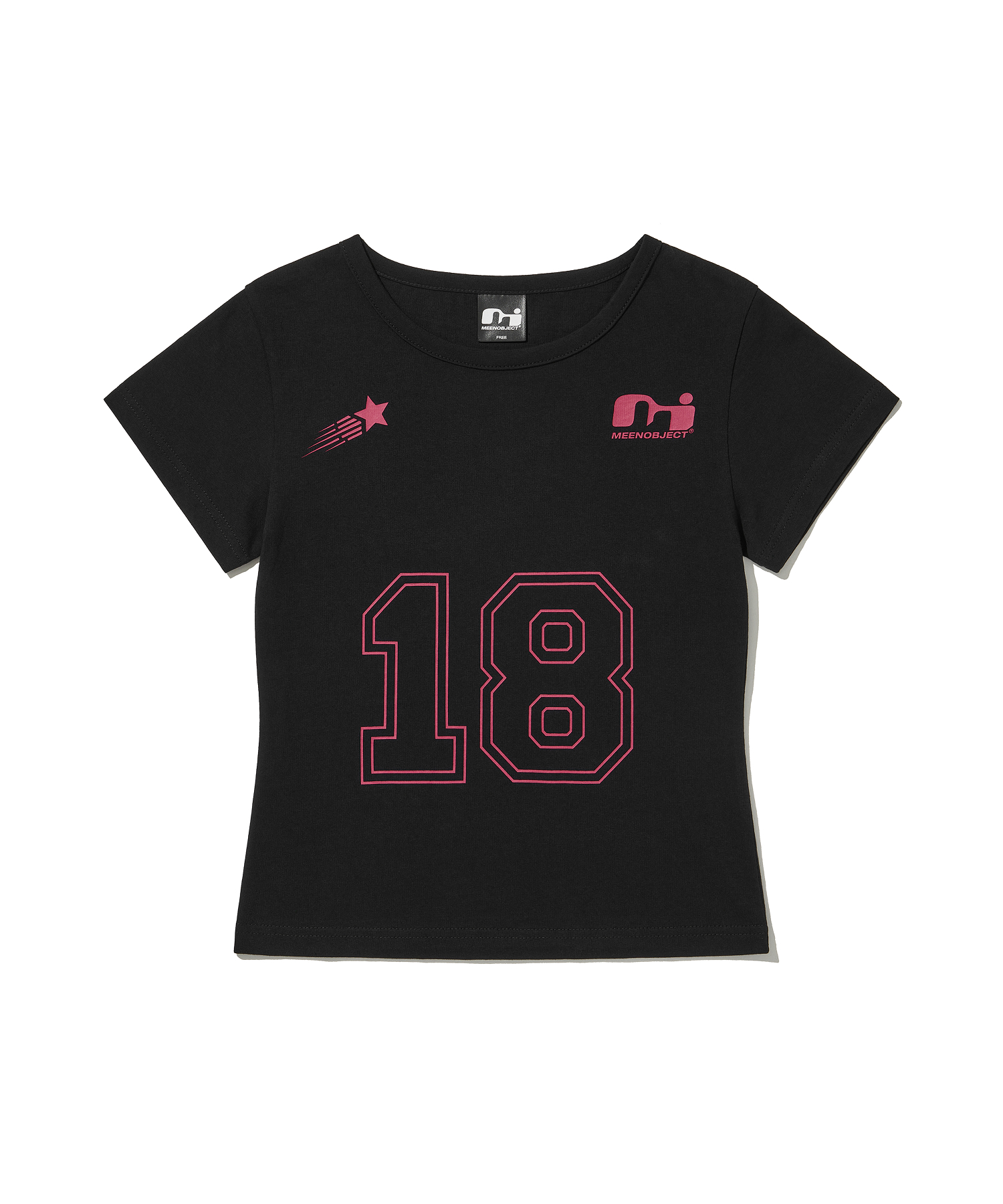 Слим-футболка MEENOBJECT Numbering от Chaewon