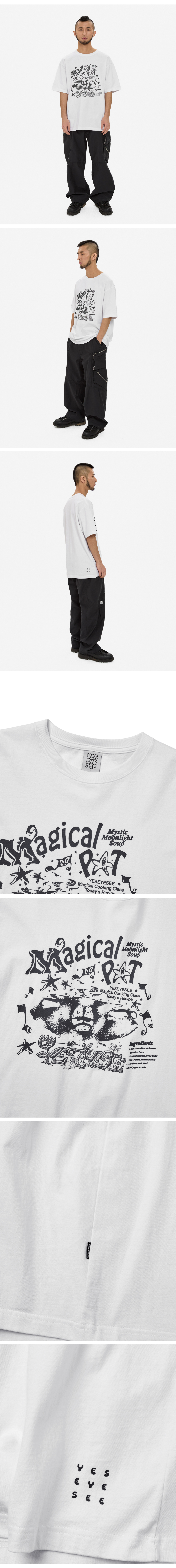 Y.E.S Magical Tee White