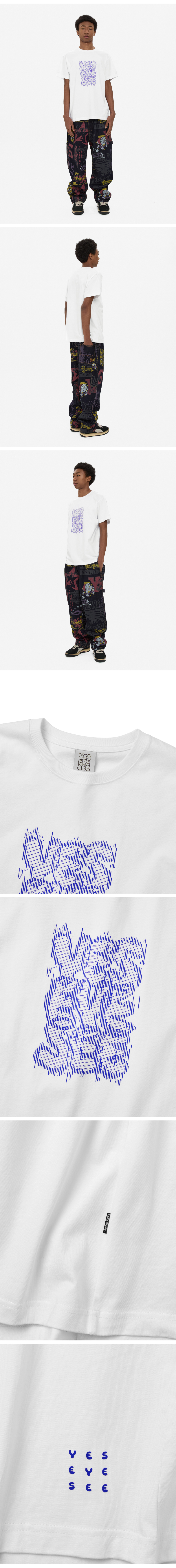 C-Logo Dot Tee White