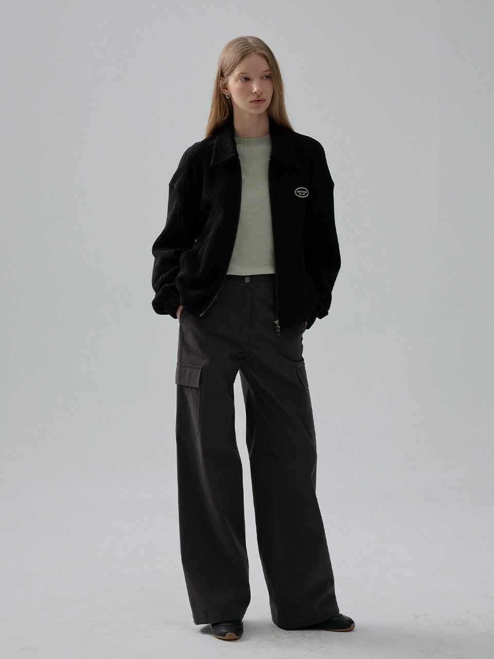 ALL-DAY SWEAT JUMPER (moat black)