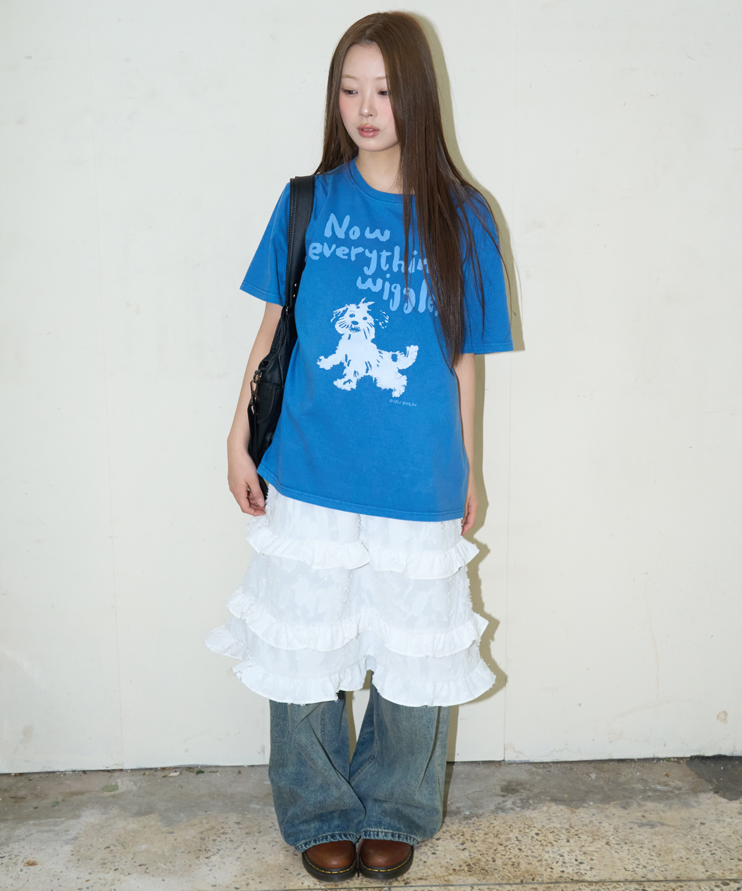 WIGGLE PIGMENT TEE