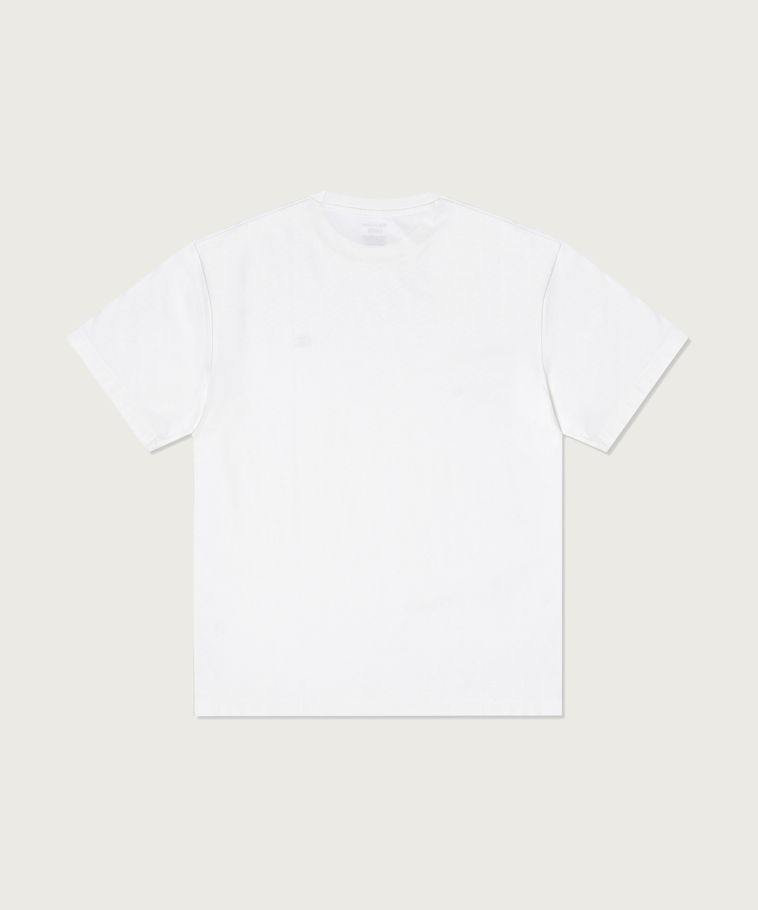 [2pack] Футболка Relaxed Fit с круглым вырезом White/Black
