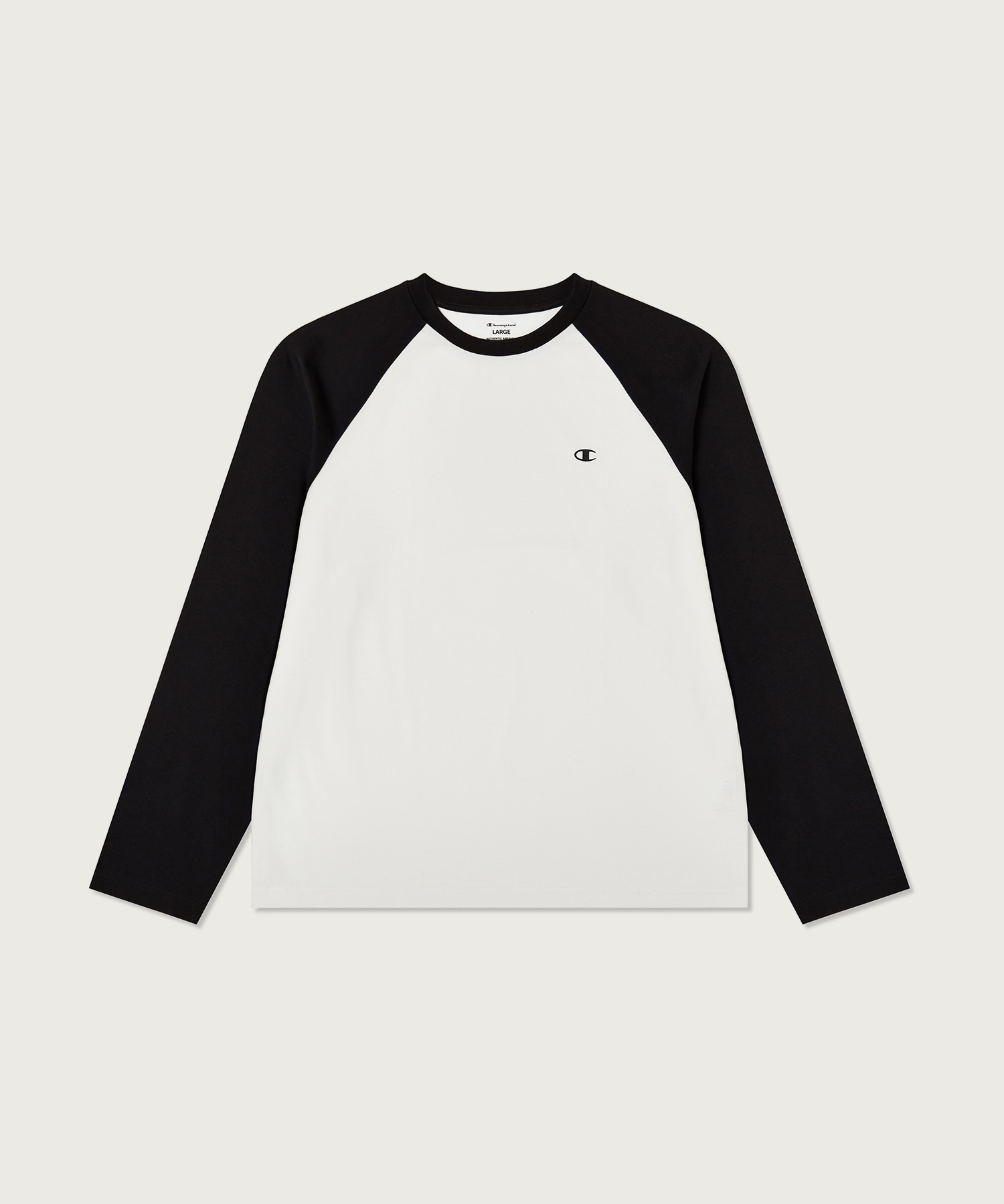 2 штуки RelaxFit крунек рэглан лонгслив футболка Black/Navy