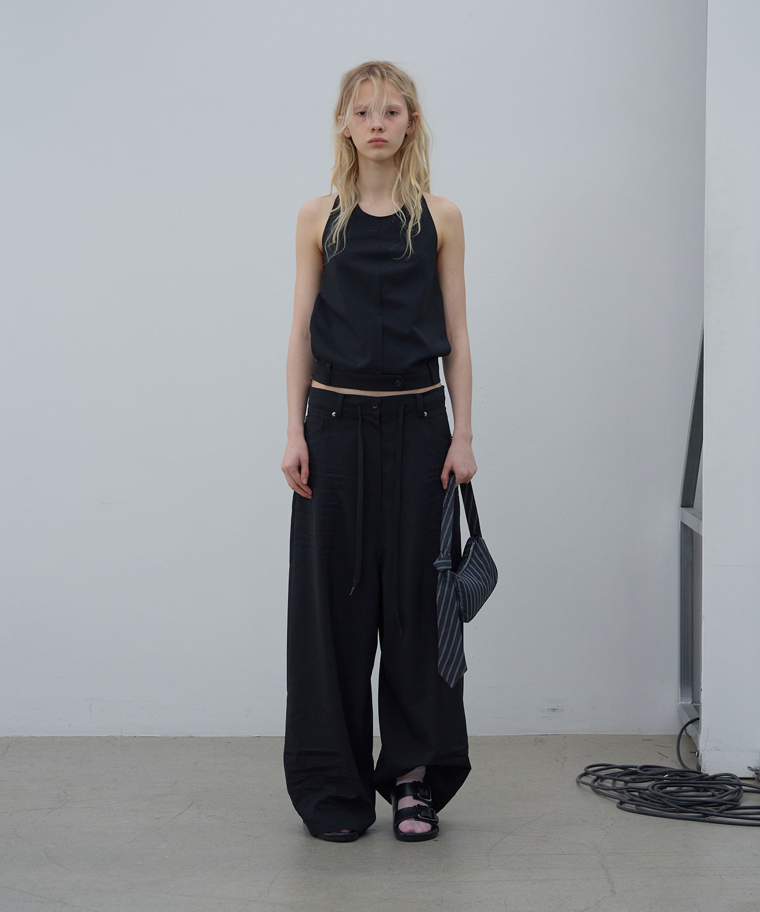 CRINKLE DETAIL __CODE_0__ TROUSERS (__CODE_1__)