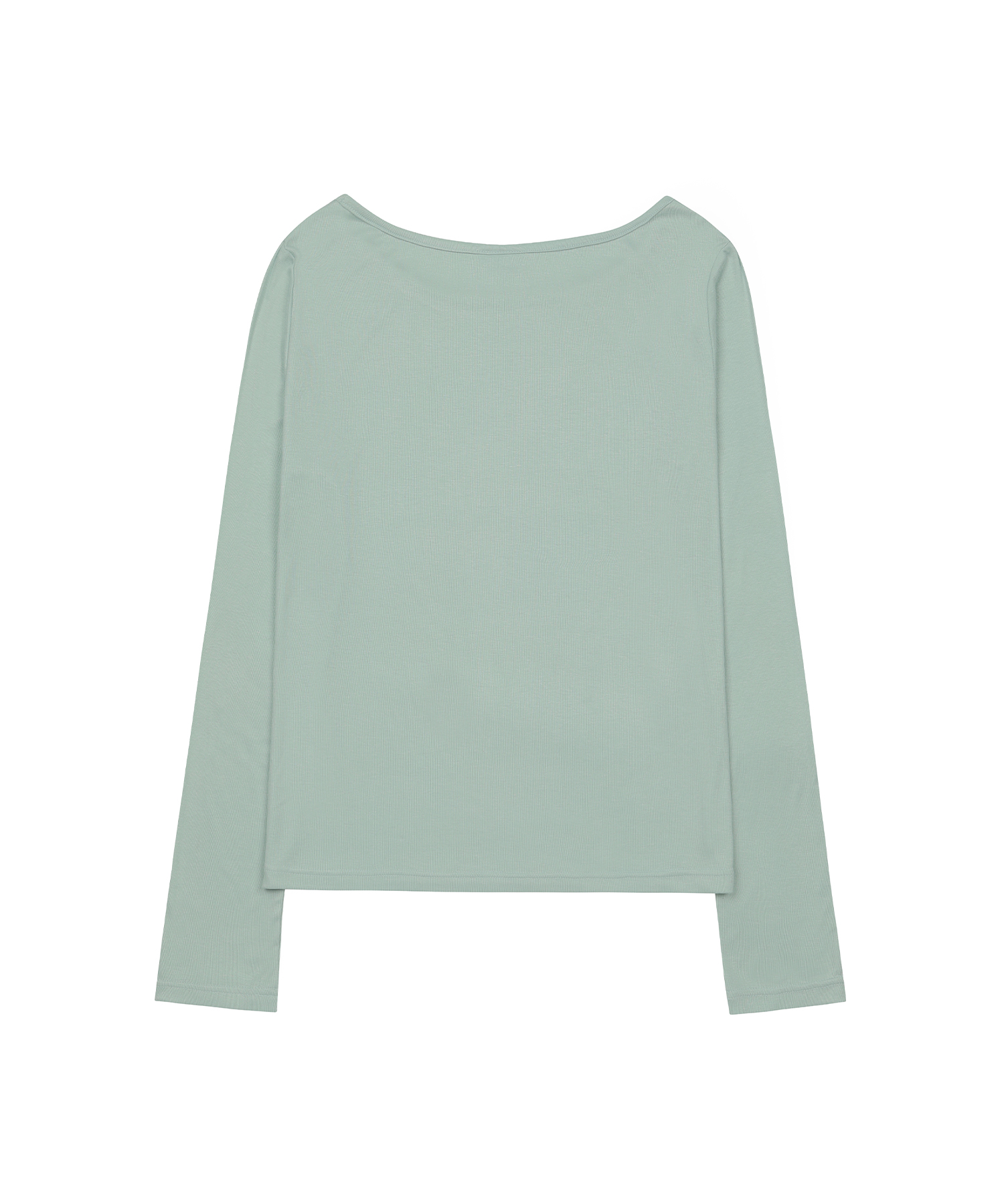 Heaven Sent Loose Fit Boat Neck Long Sleeve - MINT