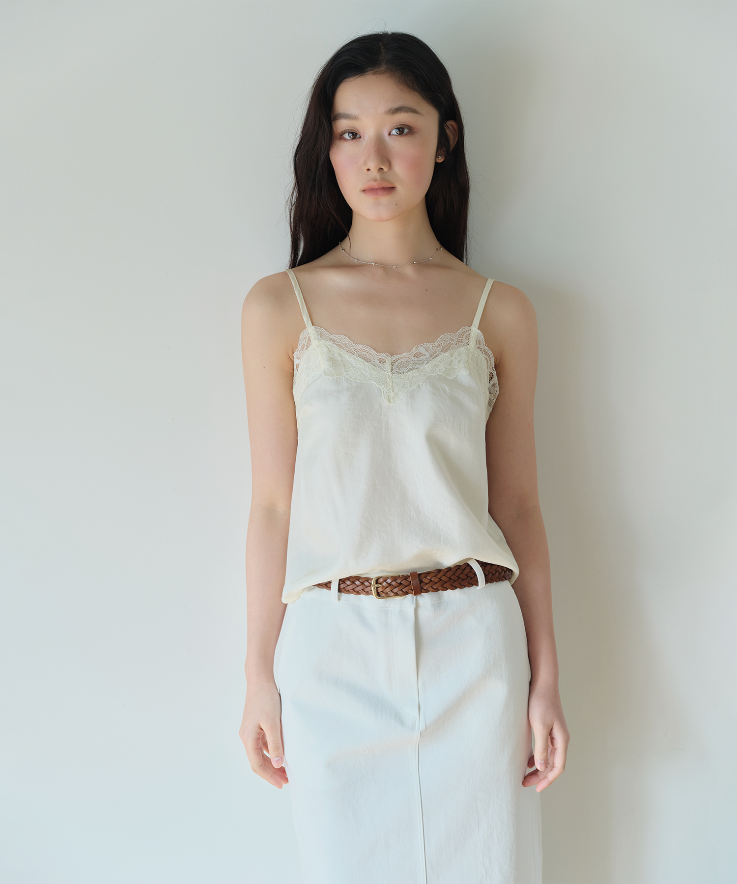 Satin Lace Bustier (__CODE_0__)