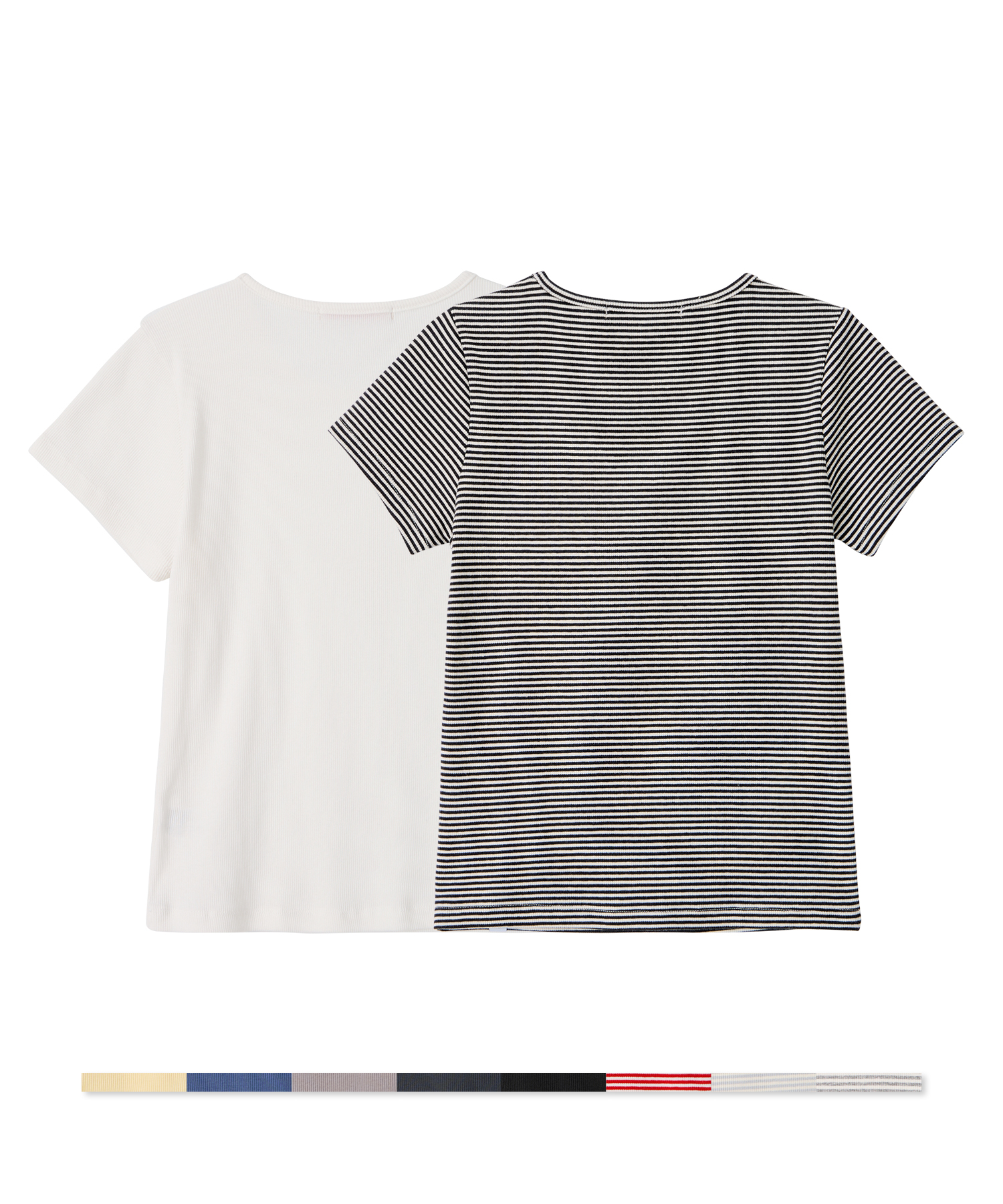 [2 PACK]Essential Golgi Half Tee-10colors