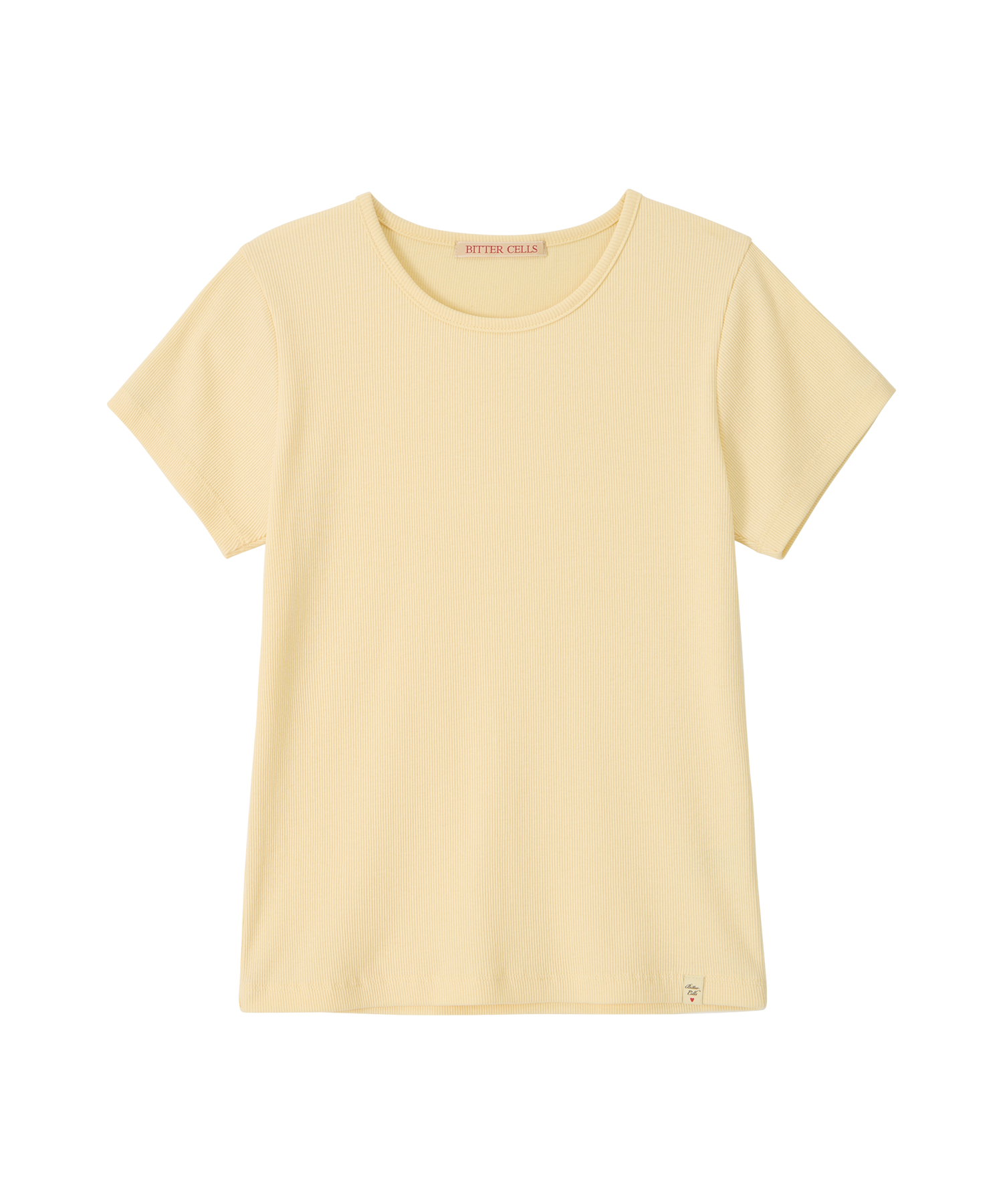 Essential Golgi Half Tee-Lemon
