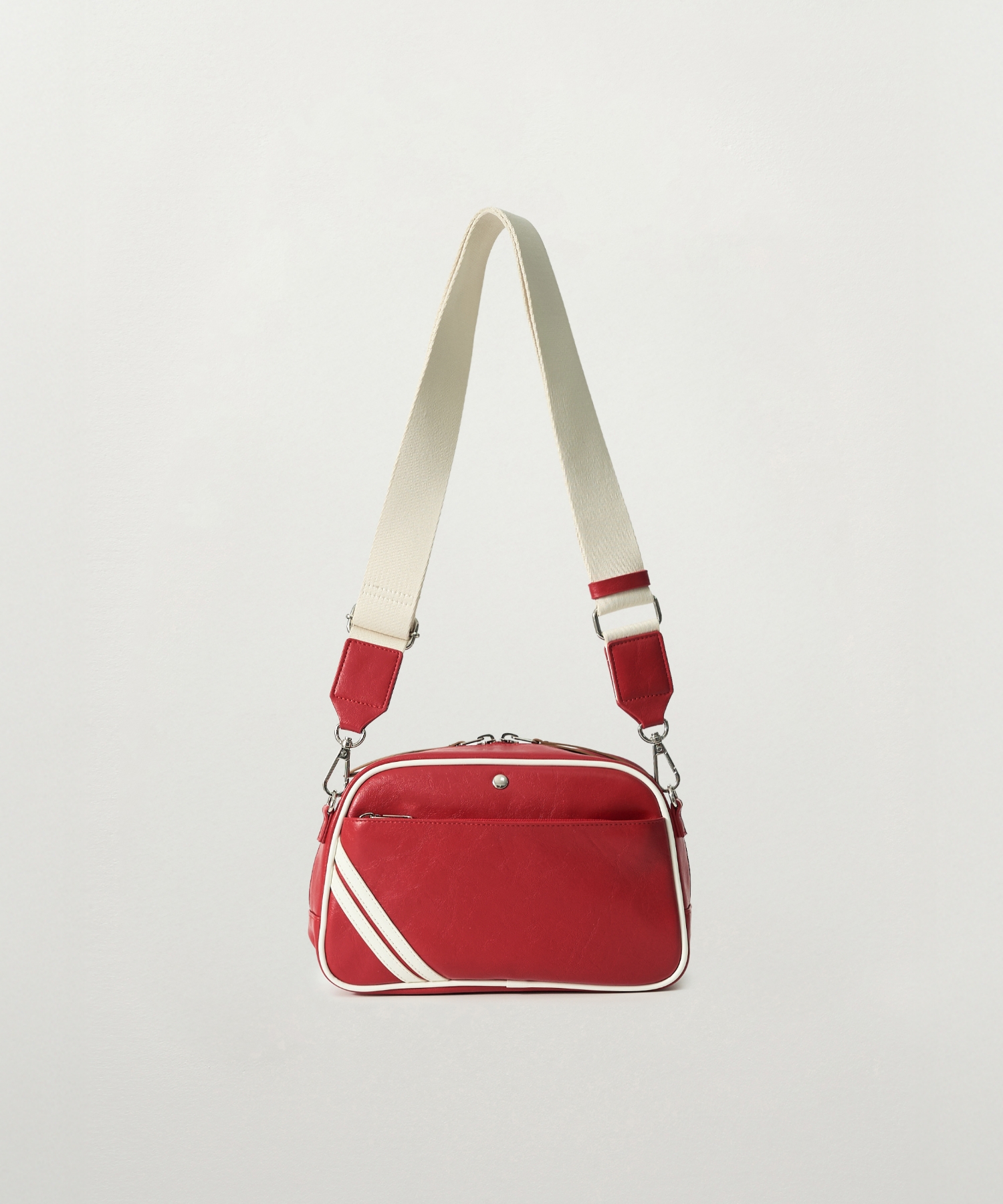 Lawton Contrast Mini Cross Bag Red