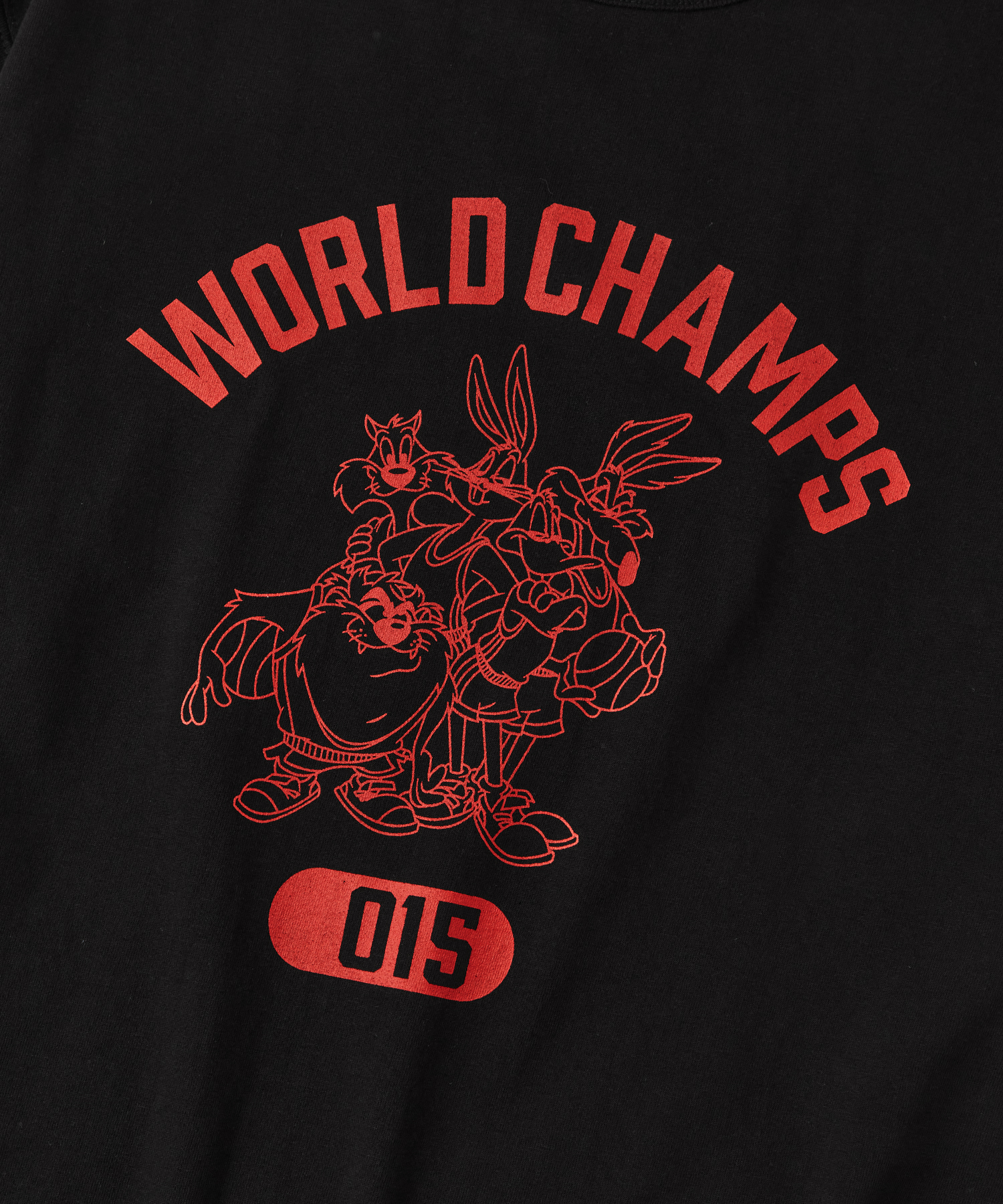 [LOONEY TUNES] __CODE_0__ SLEEVE __CODE_1__(__CODE_2__ CHAMPS)_BLACK