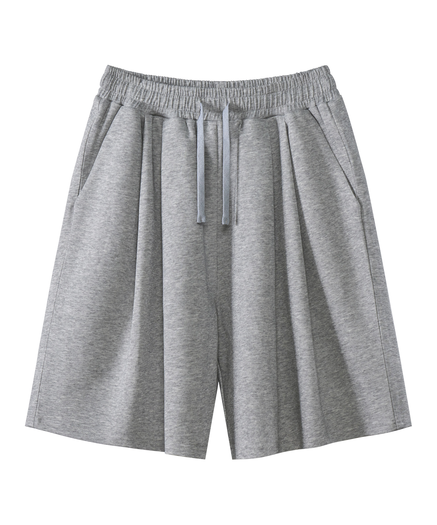 [2PACK]Bermuda Two Tuck Широкие Banding Sweat брюки 2 COLOR