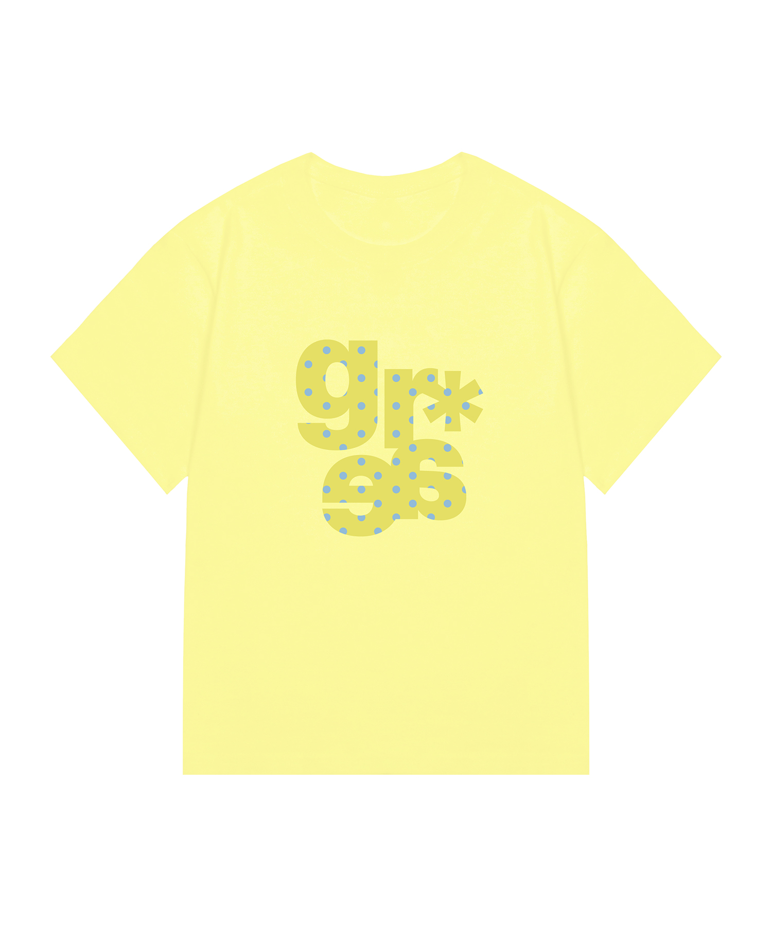 [WOMAN] Облегающая футболка GRAE-S DOT_YELLOW