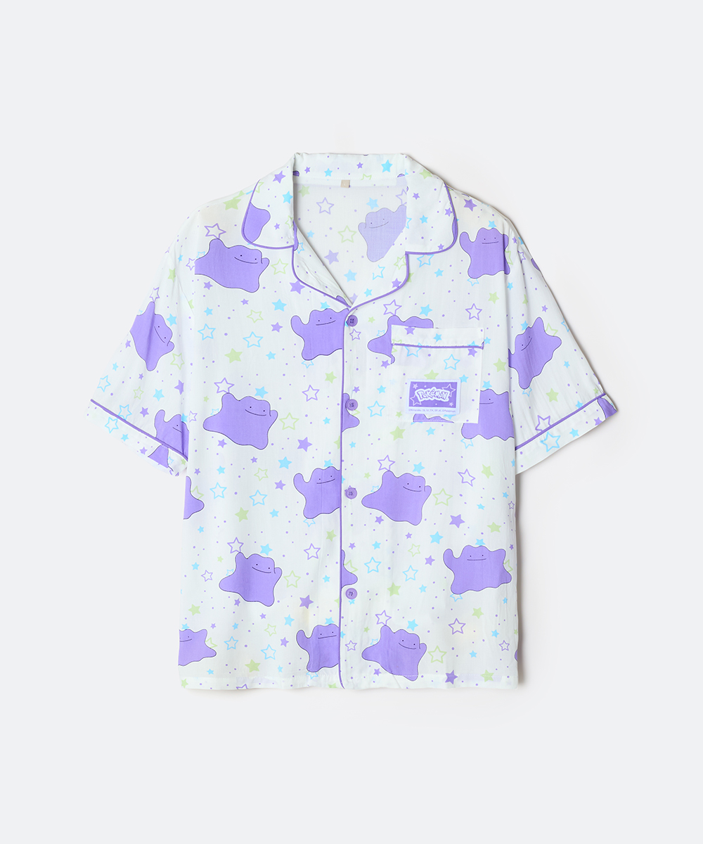 [Pokemon] пижама с коротким рукавом (PURPLE) SPPPG25U15
