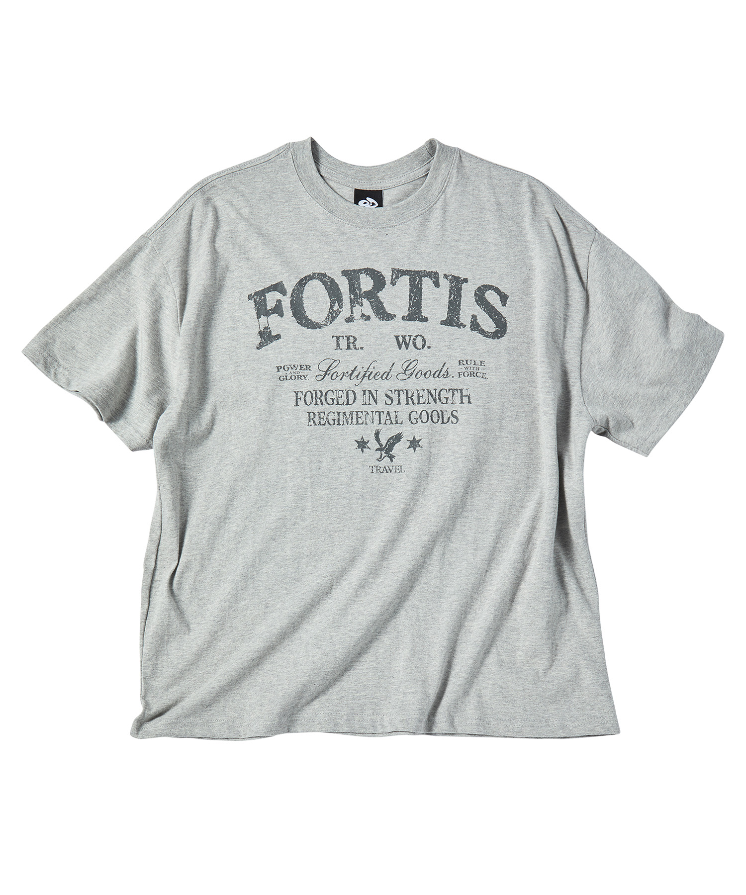 FORTIS CROP TEE серый