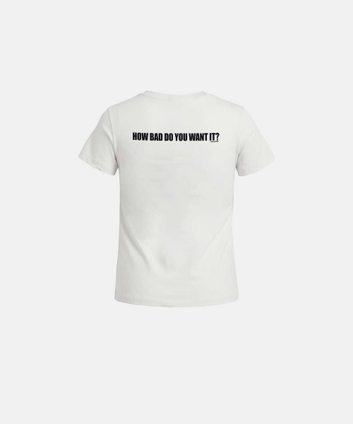 BADBLOOD Badblood 半袖 トップス Tシャツ ホワイト 白 MUSINSA公式 | BADBLOOD DO YOU WANT IT Short Sleeve T-Shirt - White