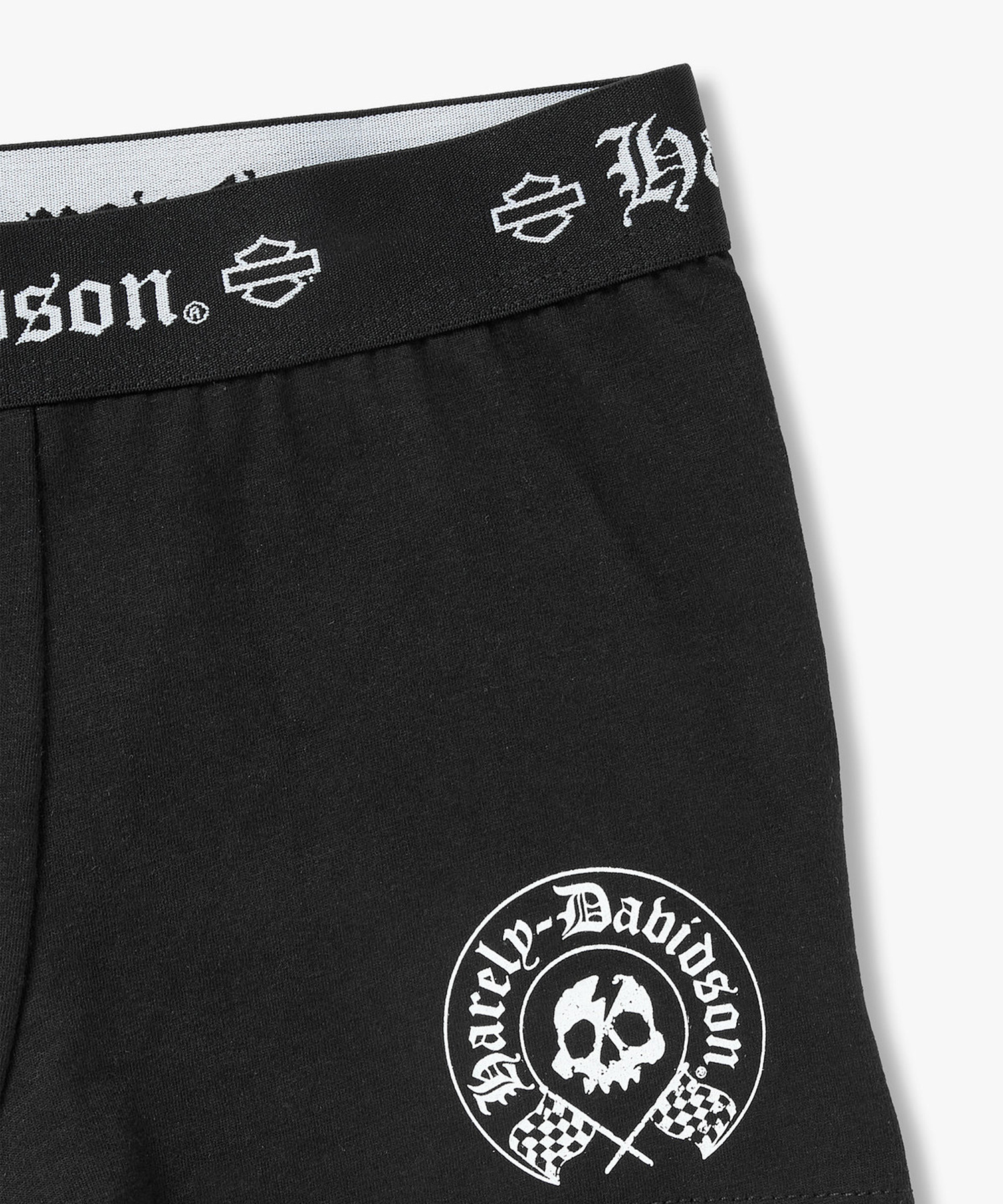 Harley OL хлопковые боксеры Black HH16389003