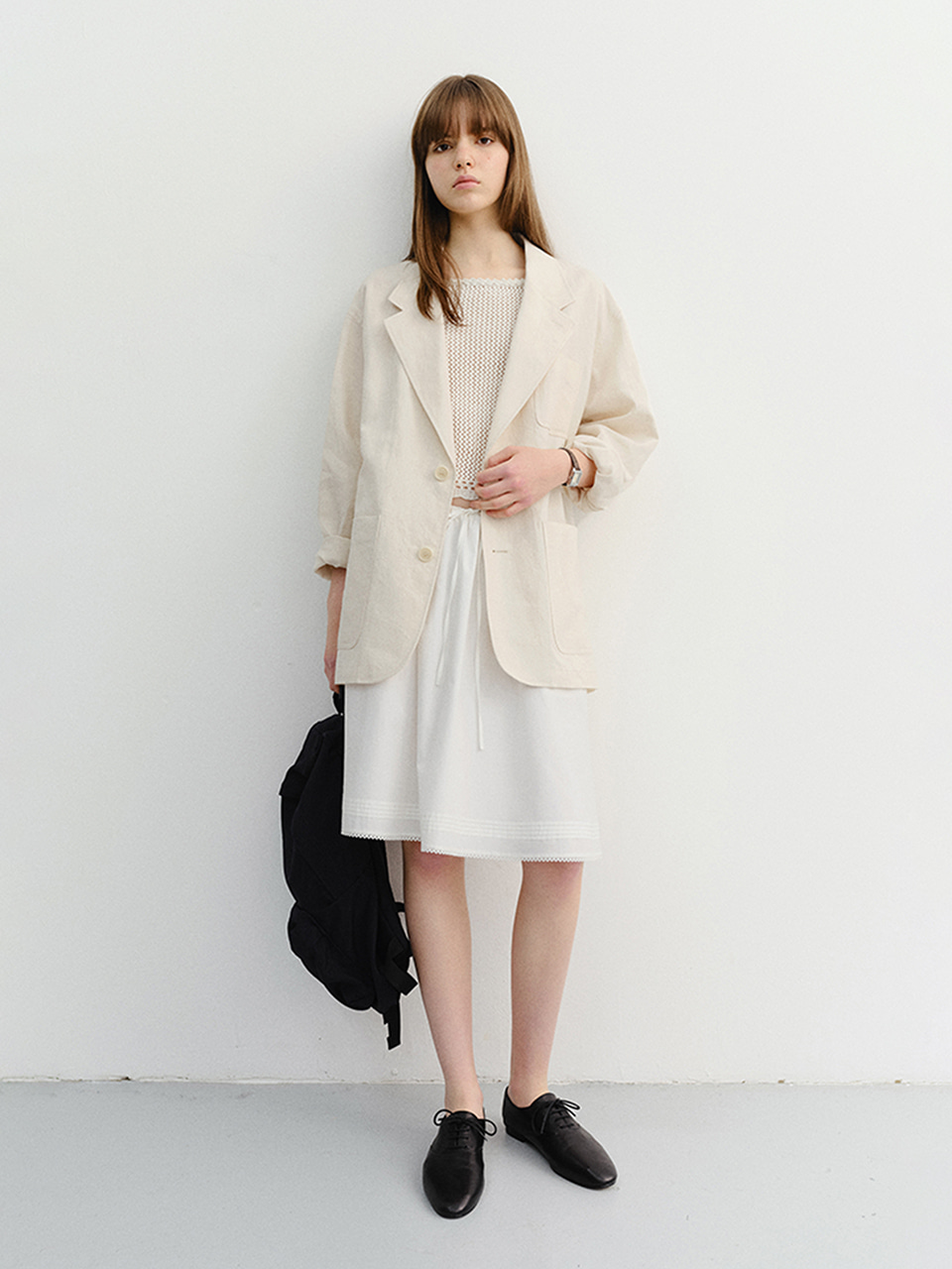 UNISEX SOFT TAILOкрасный Куртка CREAM