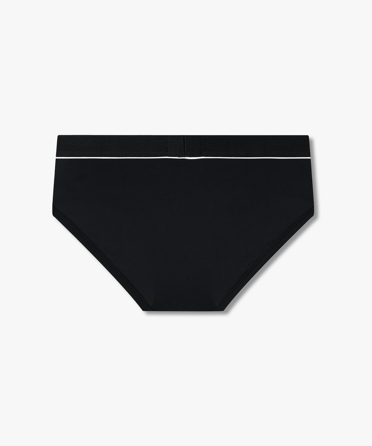 EMPORIO ARMANI UNDERWEAR мужские сетчатые брифы с логотипом_Black 0816111027