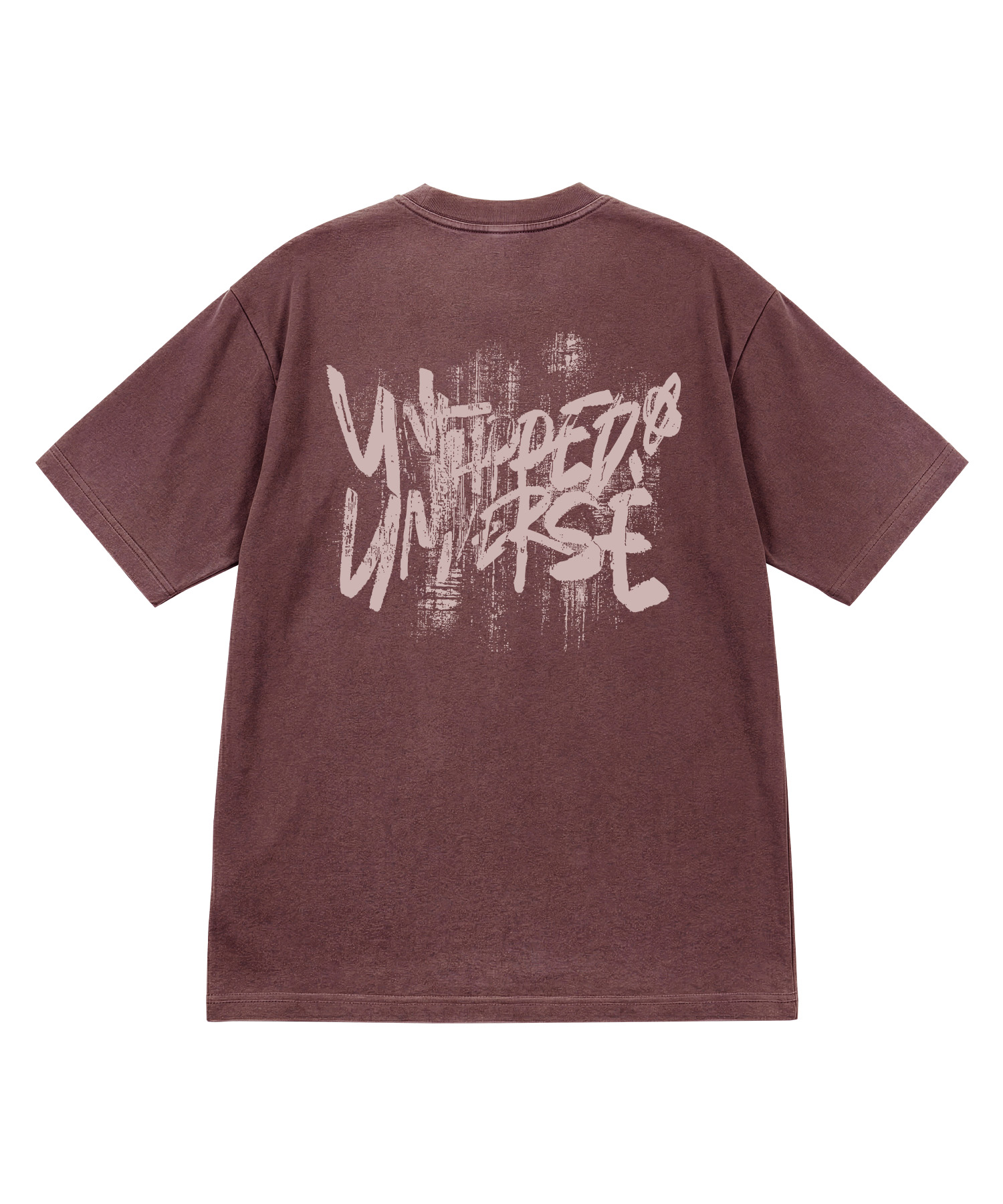 Universe Painting Brush Artwork Pigment Oversized Fit Short-Sleeved T-Shirt 5COLOR