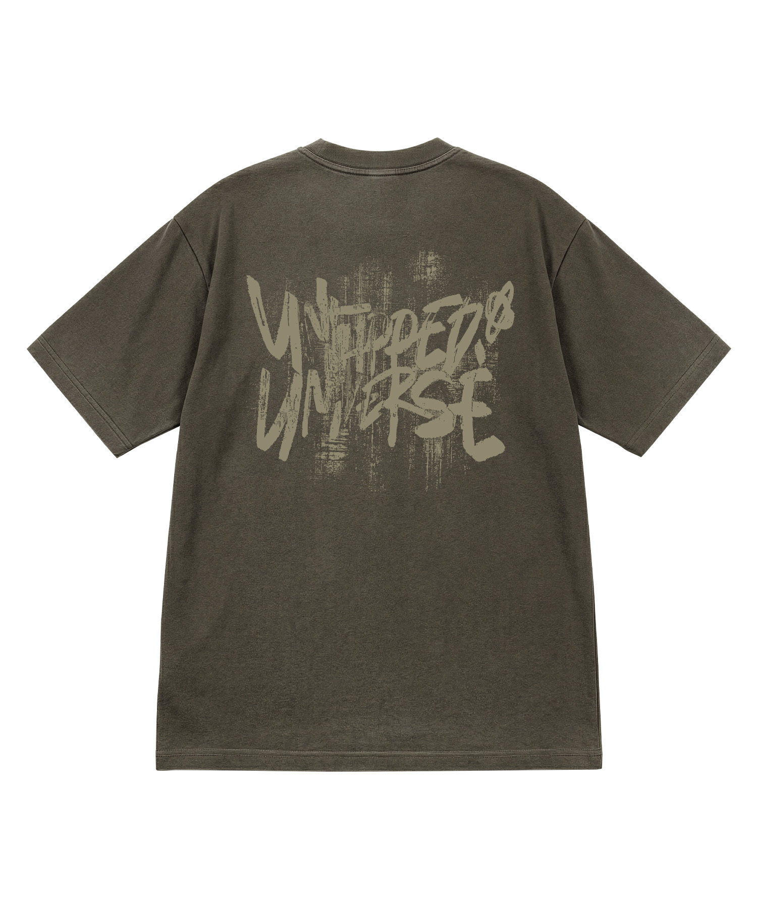Universe Painting Brush Artwork Pigment Oversized Fit Short-Sleeved T-Shirt 5COLOR