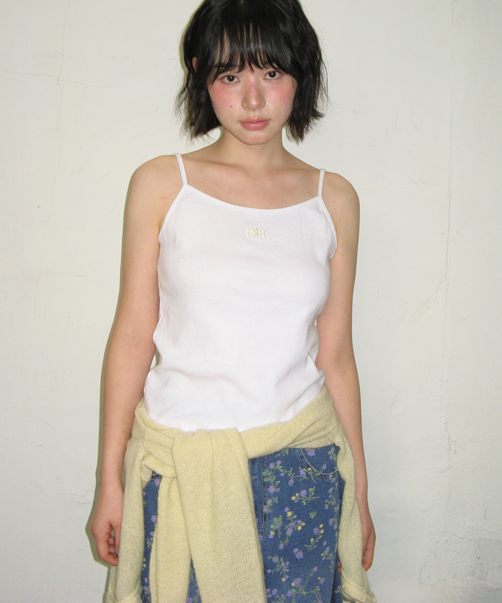 ROLLED EDGE CROP KNIT CARDIGAN BUTTER