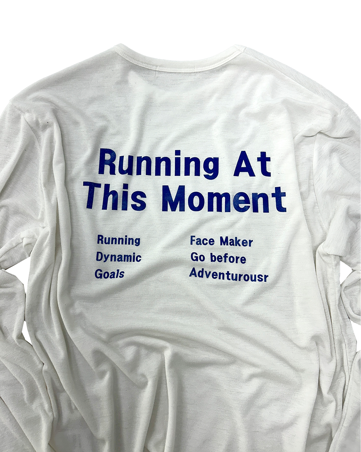 Лонгслив Running Moment (White)