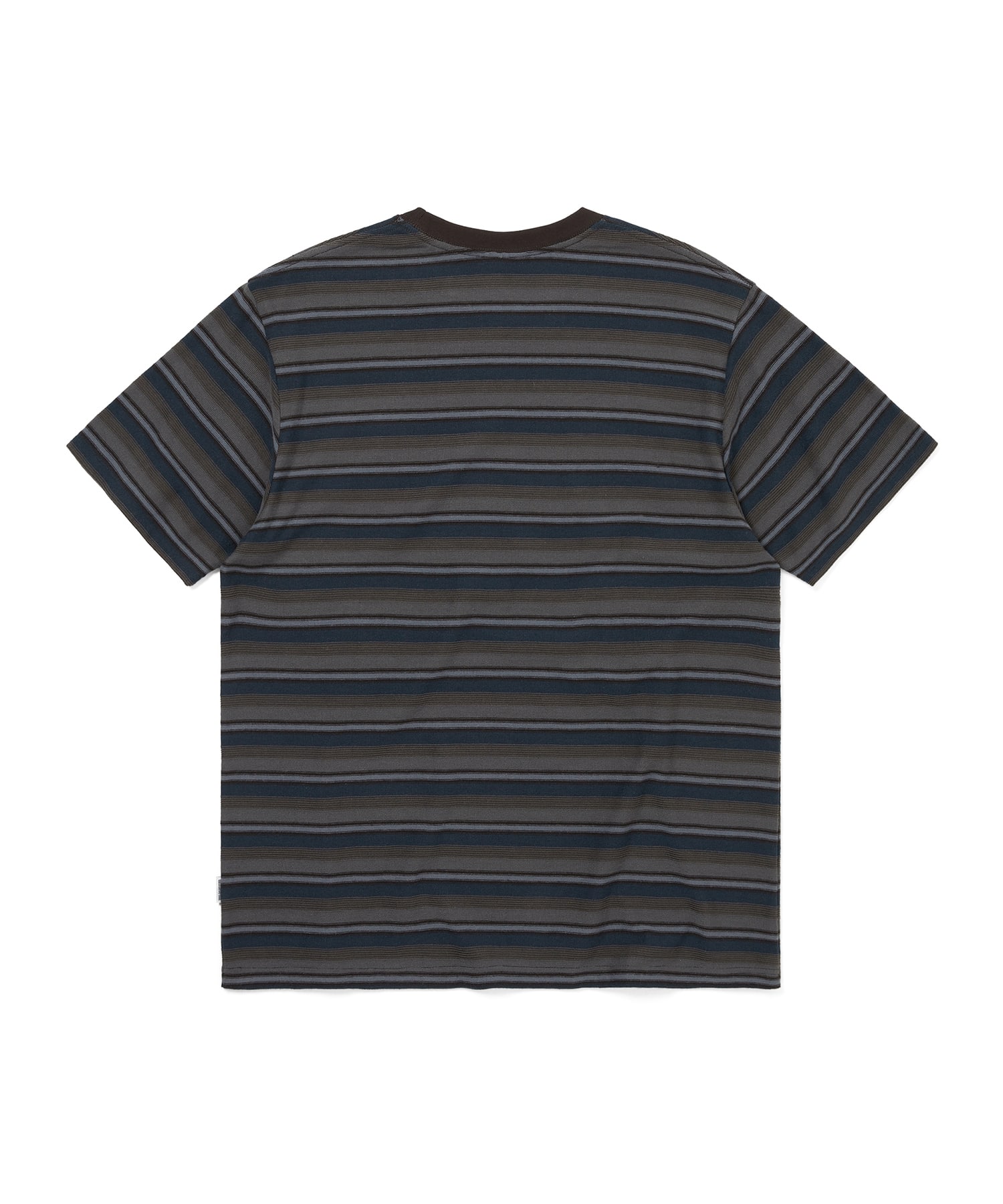 Inside Out Striped Tee Navy