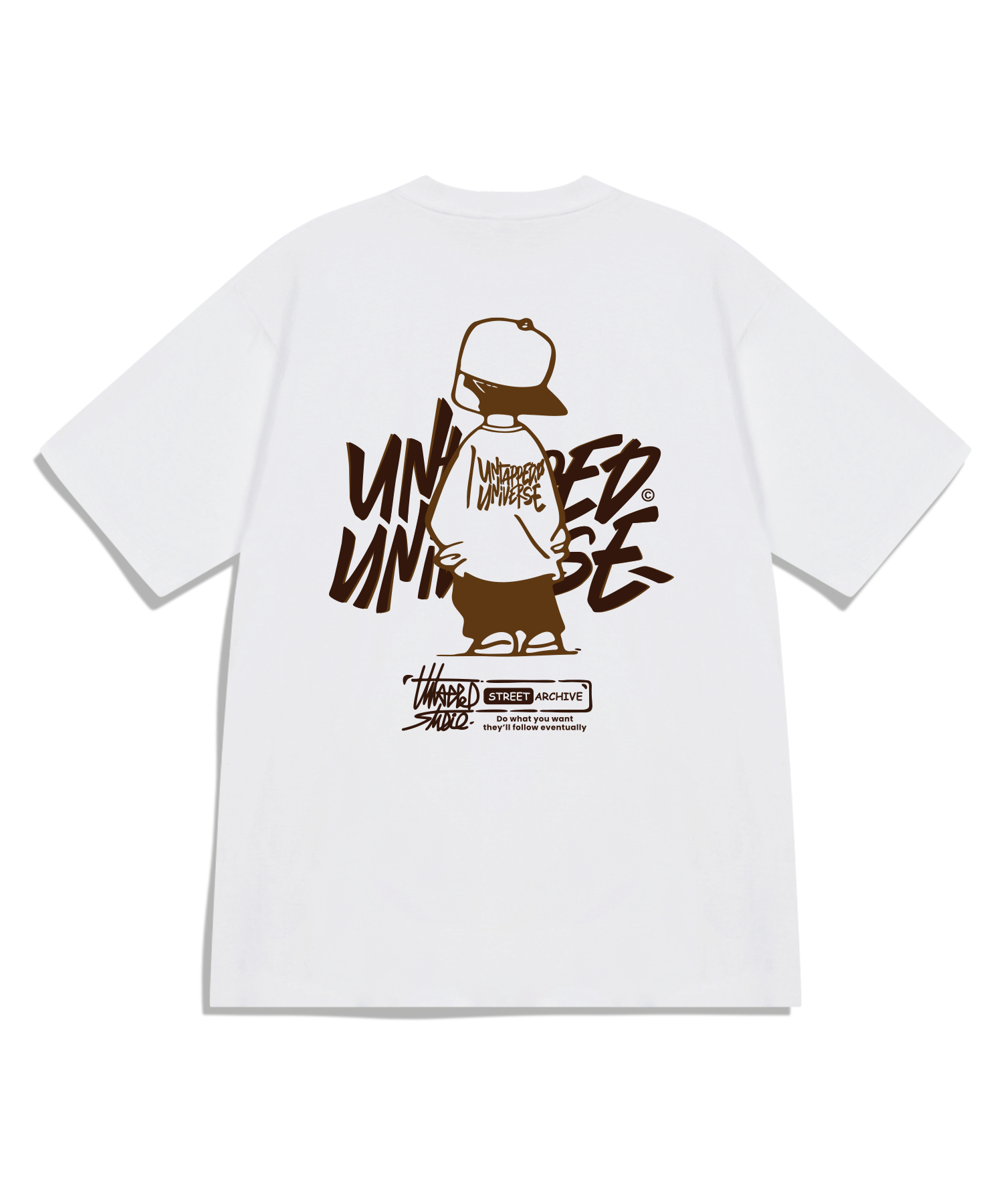 Urban Youth Pure Cotton Oversized Fit Short-Sleeved T-Shirt 8COLOR