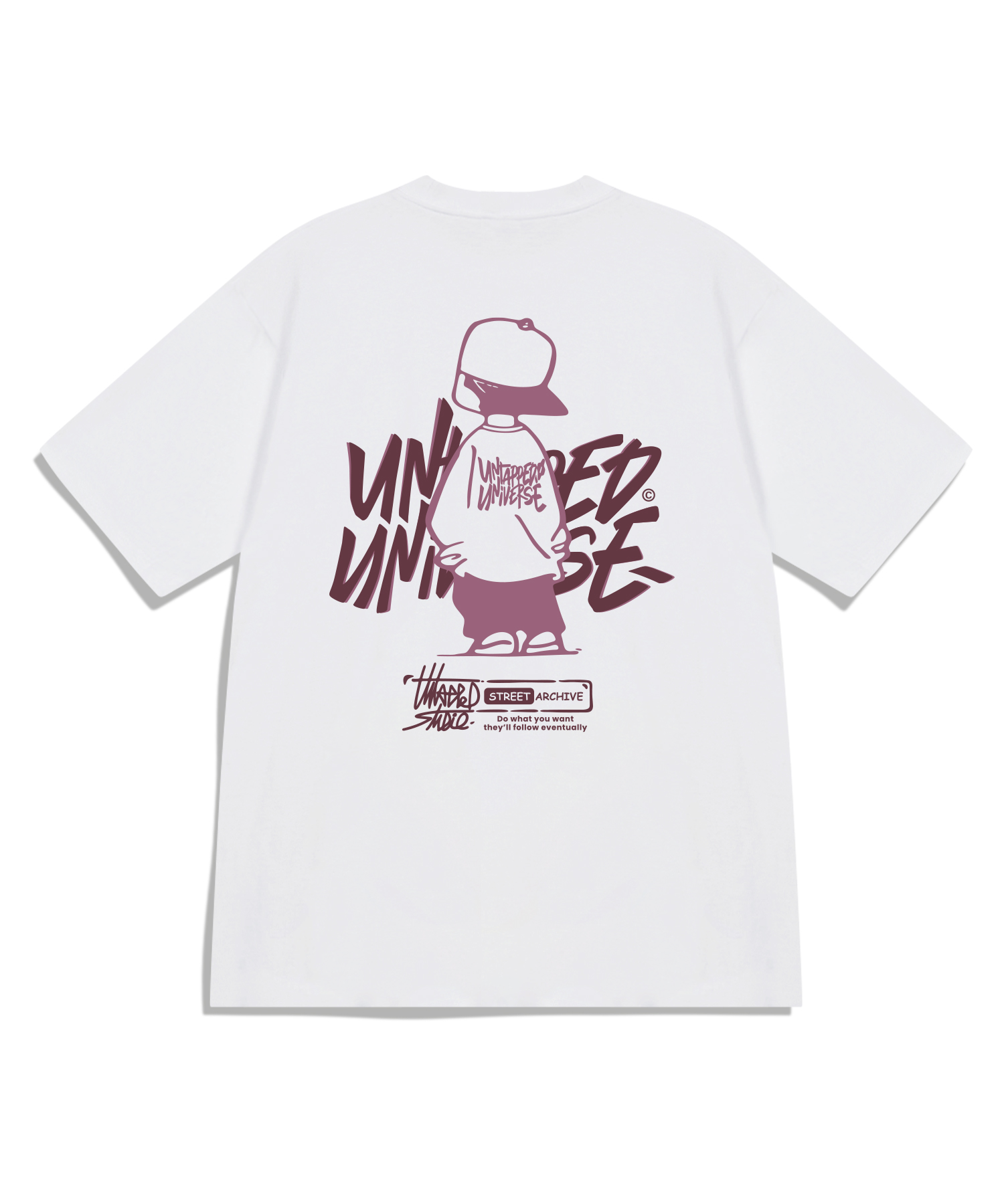 Urban Youth Pure Cotton Oversized Fit Short-Sleeved T-Shirt 8COLOR