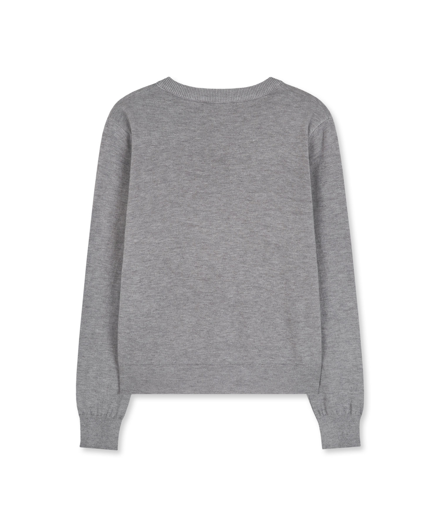 AIR FLEX ROUND CARDIGAN (GRAY)