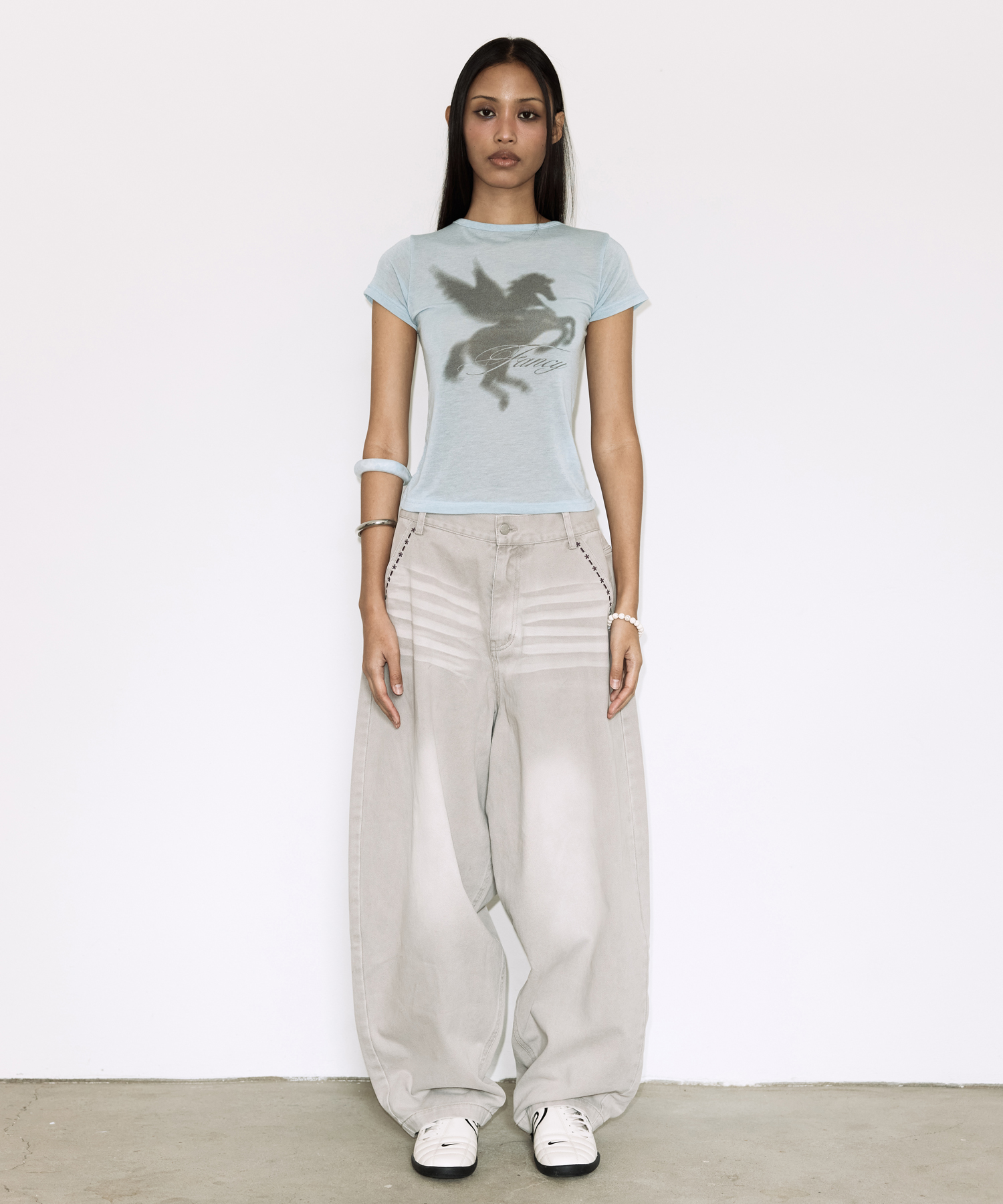 SHADOW PEGASUS TEE (SKY BLUE) F26QB070