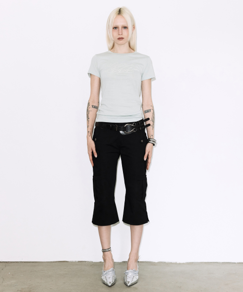 BACK CROSS TEE (MINT) F26QB073 thumbnail 6