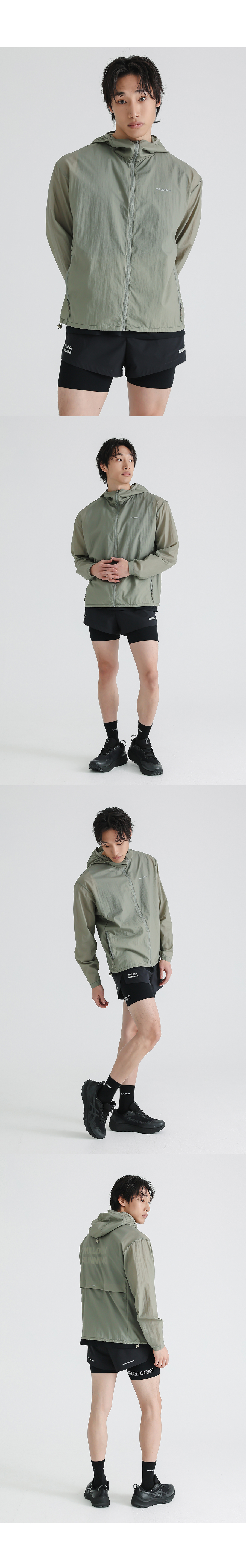 PACKABLE RUNNING WINDBREAKER JACKET