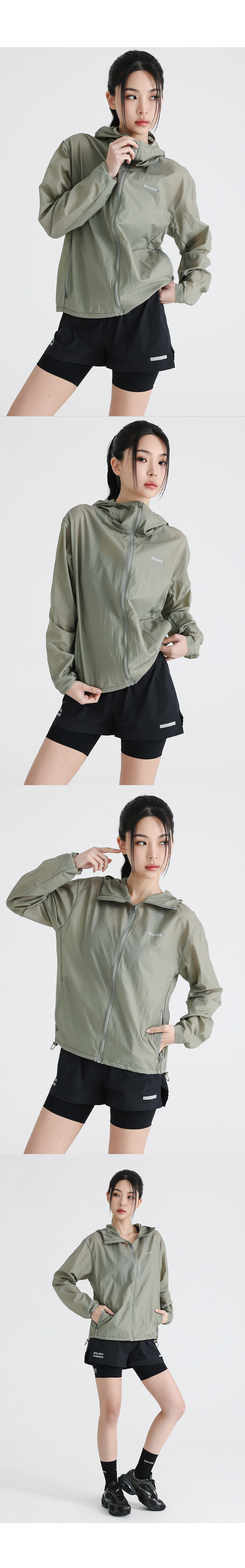 PACKABLE RUNNING WINDBREAKER JACKET